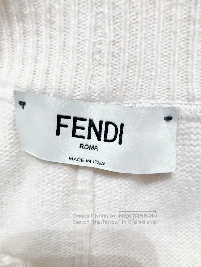 Fendi Fendi 23 AW White Long Pants Size 24" / US 00 / IT 34 - 4 Thumbnail