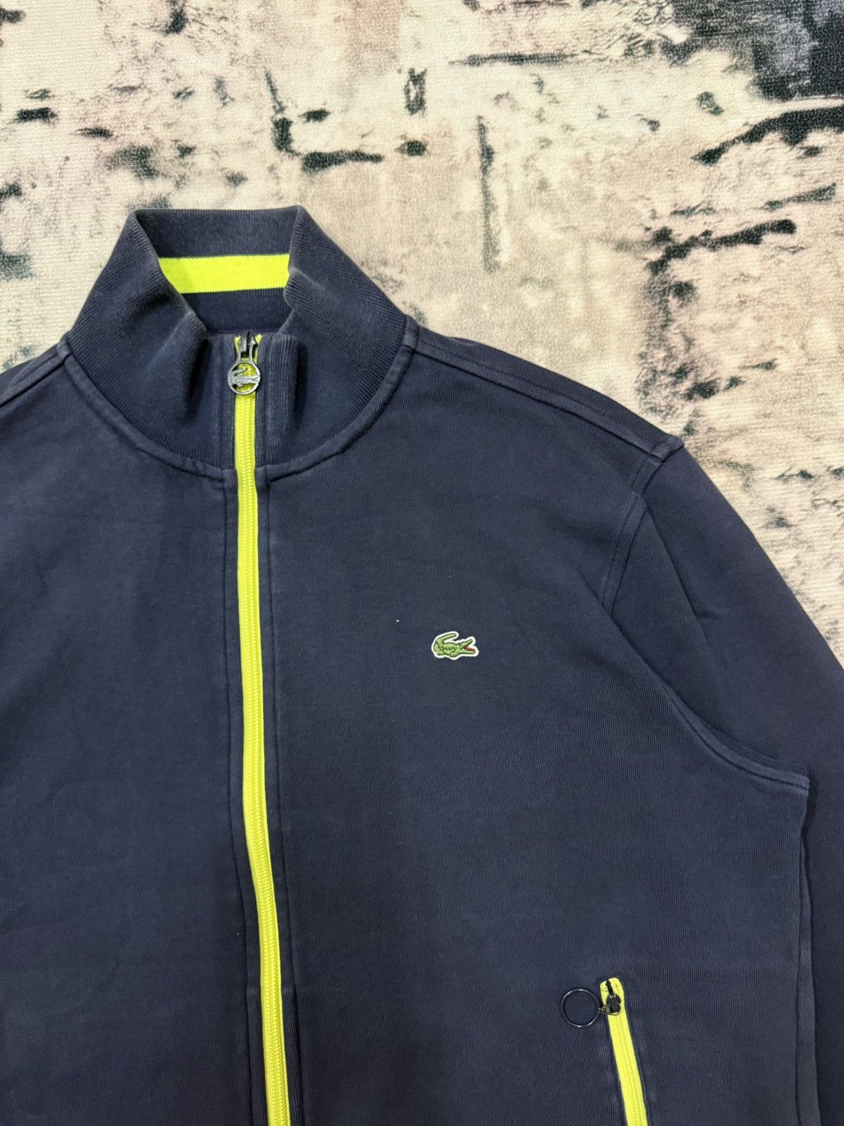 Japanese Brand × Lacoste Lacoste Casual Zip up Sweater Size US S / EU 44-46 / 1 - 4 Thumbnail