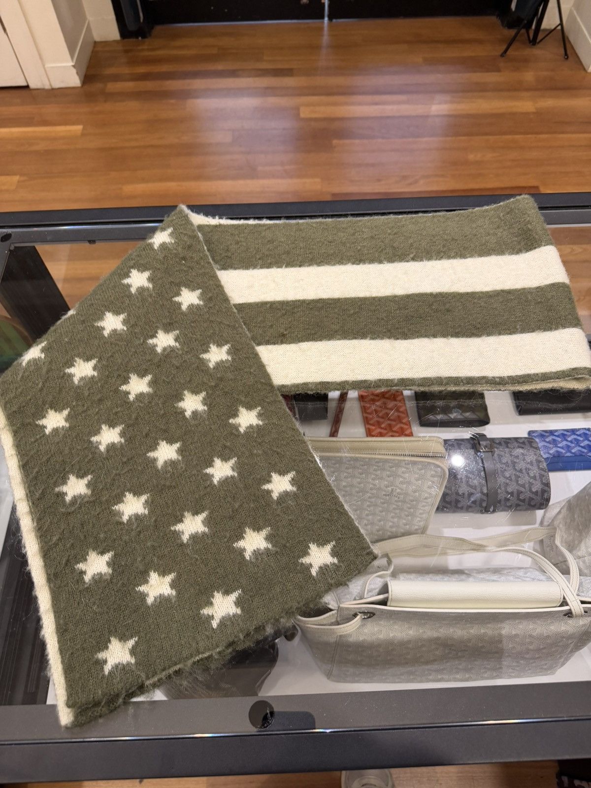 Fugazi FUGAZI Big Green Flag Scarf Size ONE SIZE - 2 Thumbnail