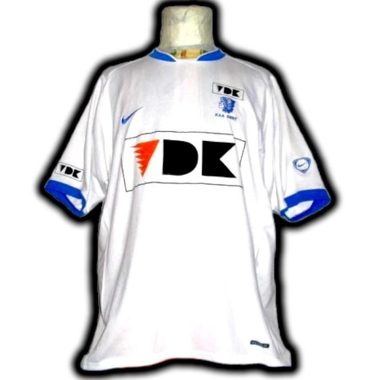 Nike KAA Gent belgium belgique 2006 2007 Away Shirt Jersey Size US XL / EU 56 / 4 - 3 Thumbnail
