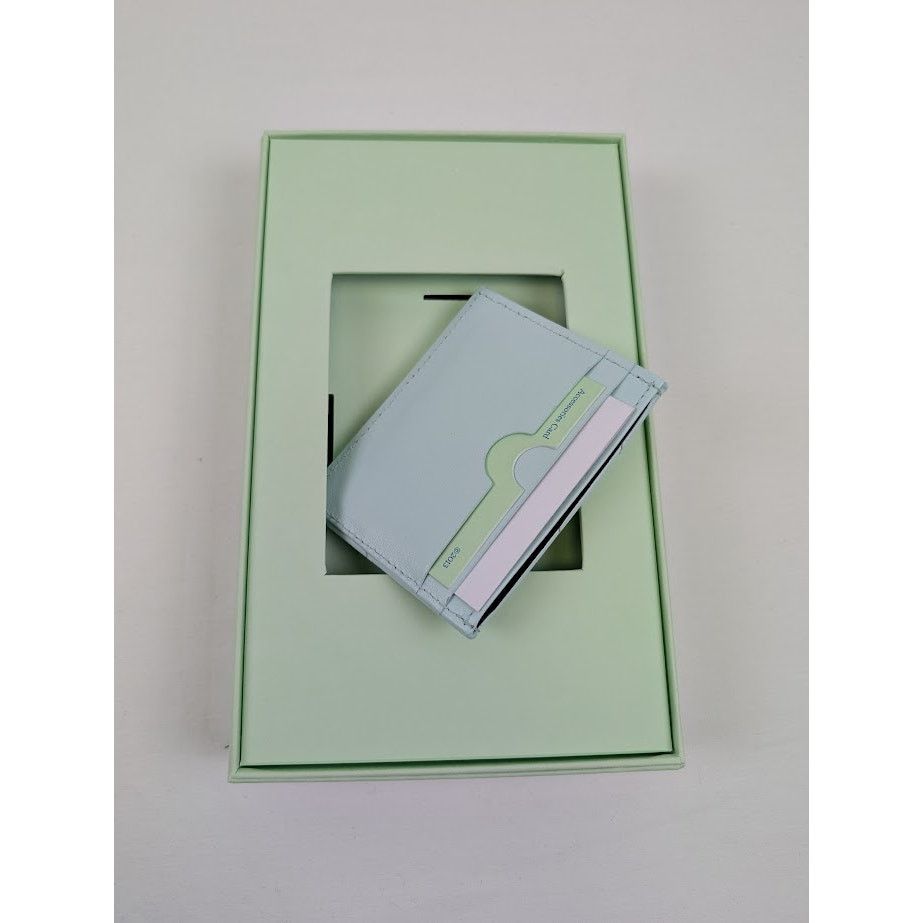 Off-White o1rshd1 DUP / Size: OS / Jack Hammer Card Case in Light Blue Size ONE SIZE - 7 Thumbnail