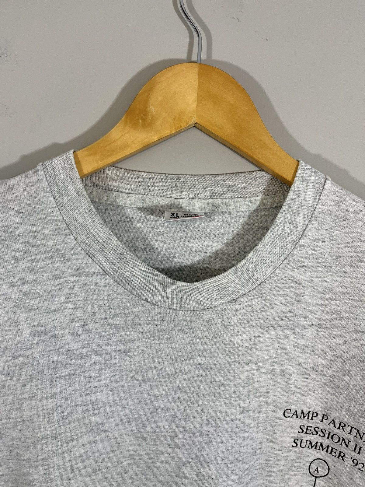 Vintage Distressed 1992 Single Stitch Camp Tee Size US XL / EU 56 / 4 - 3 Thumbnail