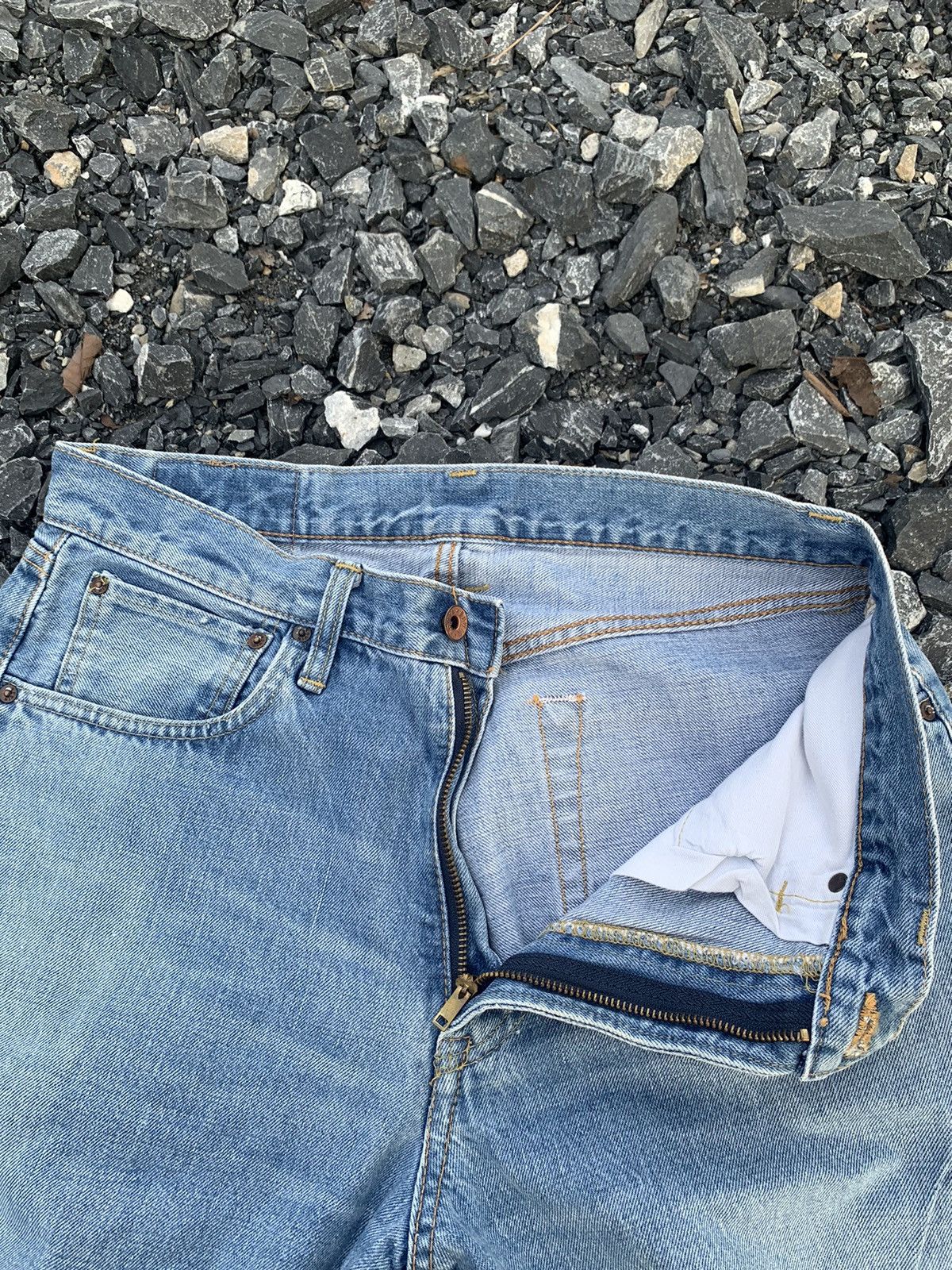 Kapital VINTAGE EDWIN 505X SELVEDGE BAGGY JAPANESE BRAND DENIM Size US 31 - 13 Thumbnail