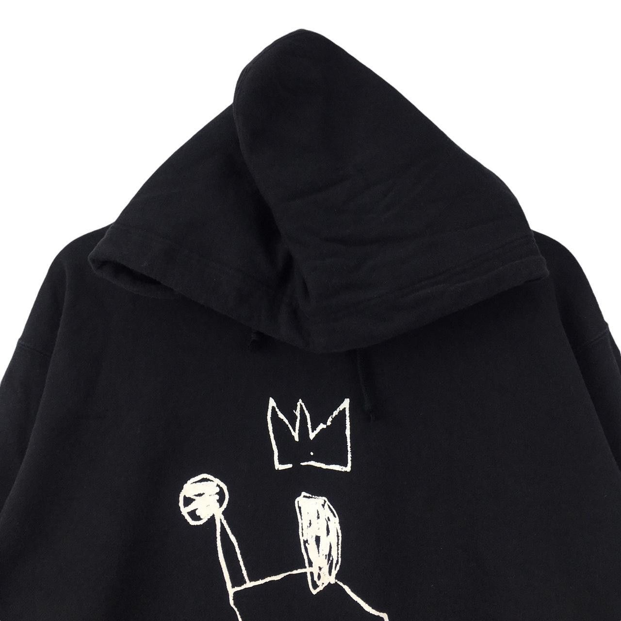 Jean-Michel Basquiat Vtg Jean Michel BASQUAIT x JACK JOHNSON Boxer Hoodie Size XL / US 12-14 / IT 48-50 - 2 Thumbnail
