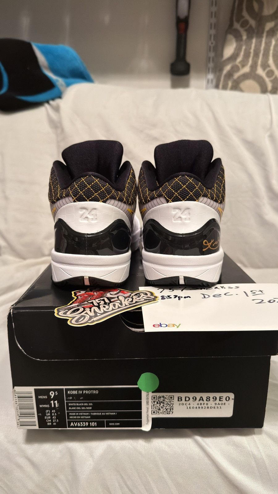 Nike Nike Zoom Kobe 4 Protro Del Sol 2019 Size US 9.5 / EU 42-43 - 6 Thumbnail