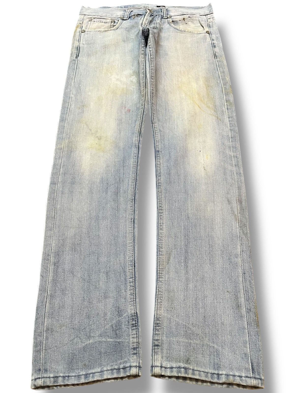 Rebel8 Vintage Rebel Faded Grunge Slim Fit Denim Size US 32 / EU 48 - 1 Thumbnail