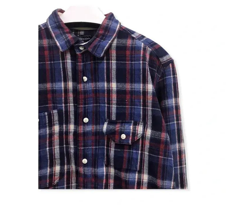 Beams Plus Japanese Brand Beams Heart Plaid Tartan Flannel Shirt Size US L / EU 52-54 / 3 - 3 Thumbnail