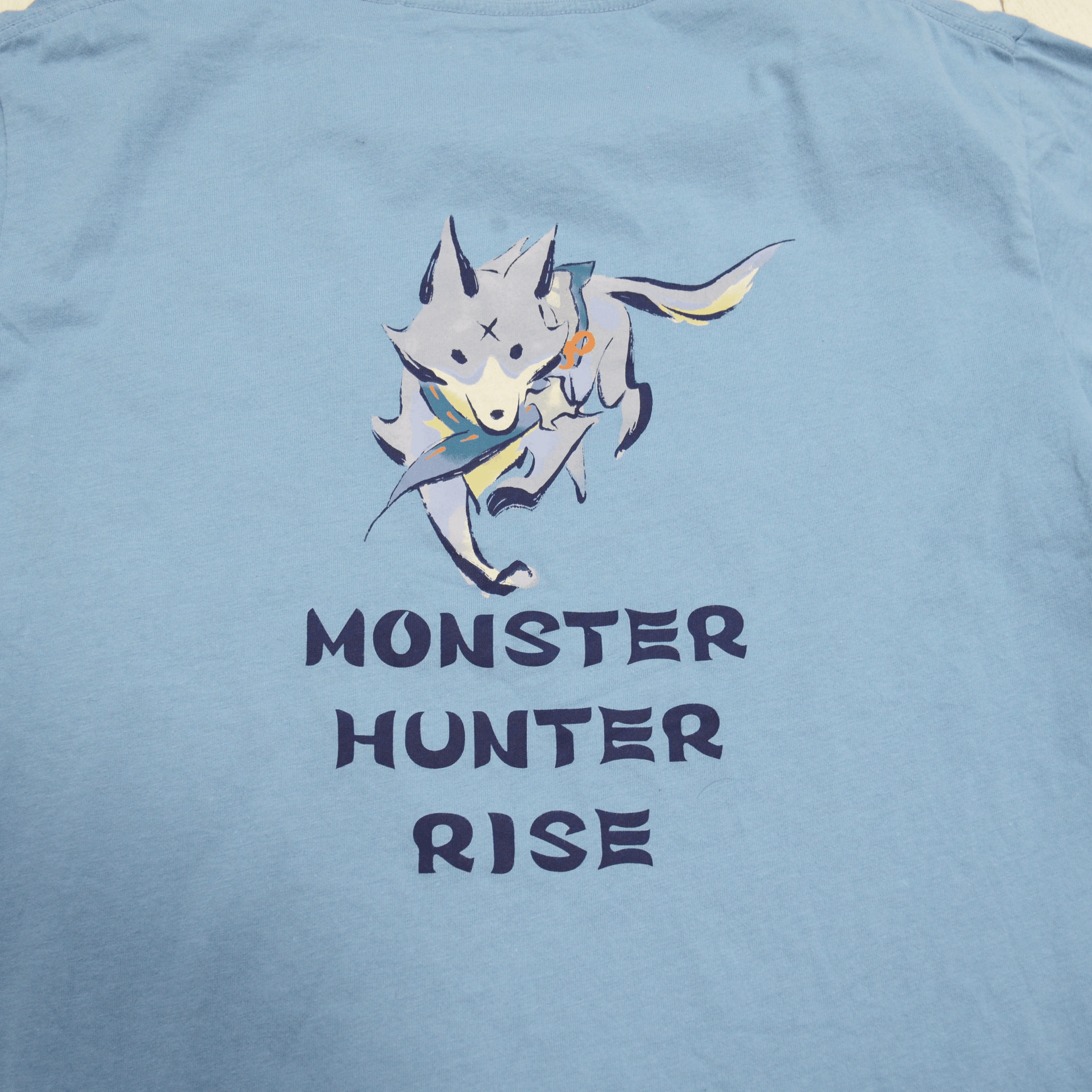 The Game × Uniqlo Uniqlo Monster Hunter Rise Merch UT T-Shirt XS Blue Unisex Size US XS / EU 42 / 0 - 3 Thumbnail