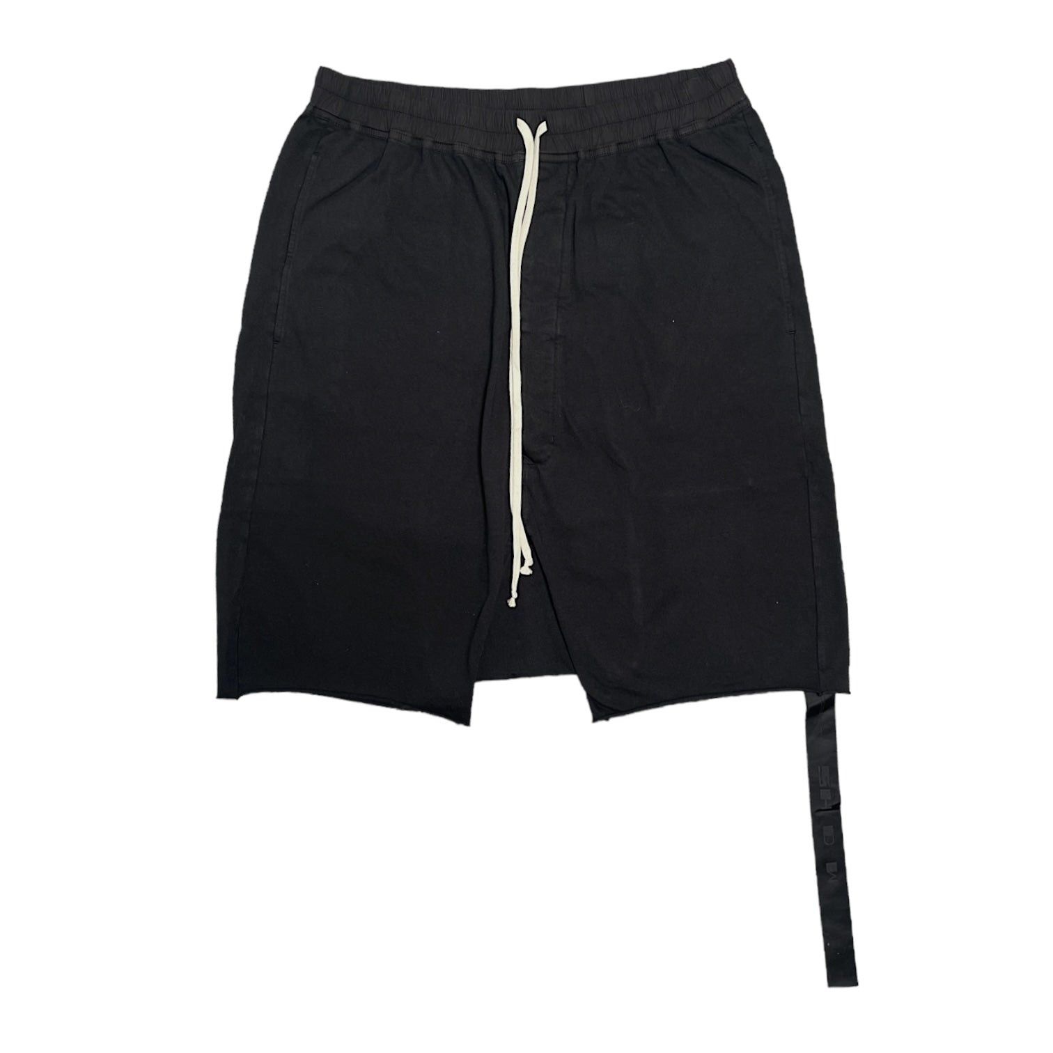 Rick Owens Rick Owen DRKSHDW Drawstring Pod Shorts Black | Grailed