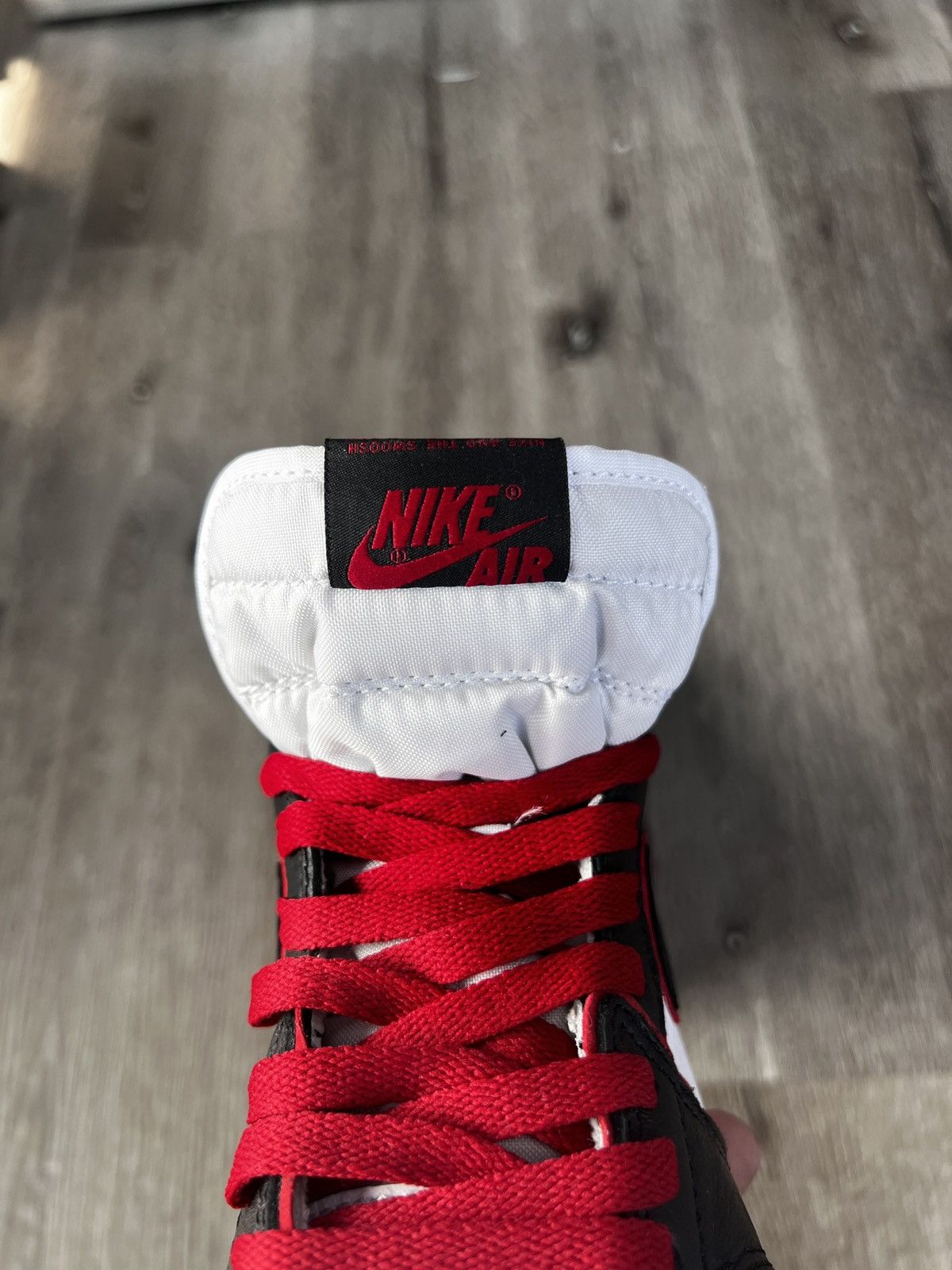 Jordan Brand Air Jordan 1 High “Bloodline” (GS) **PRE-OWNED** Size US 5.5 / EU 38 - 7 Thumbnail