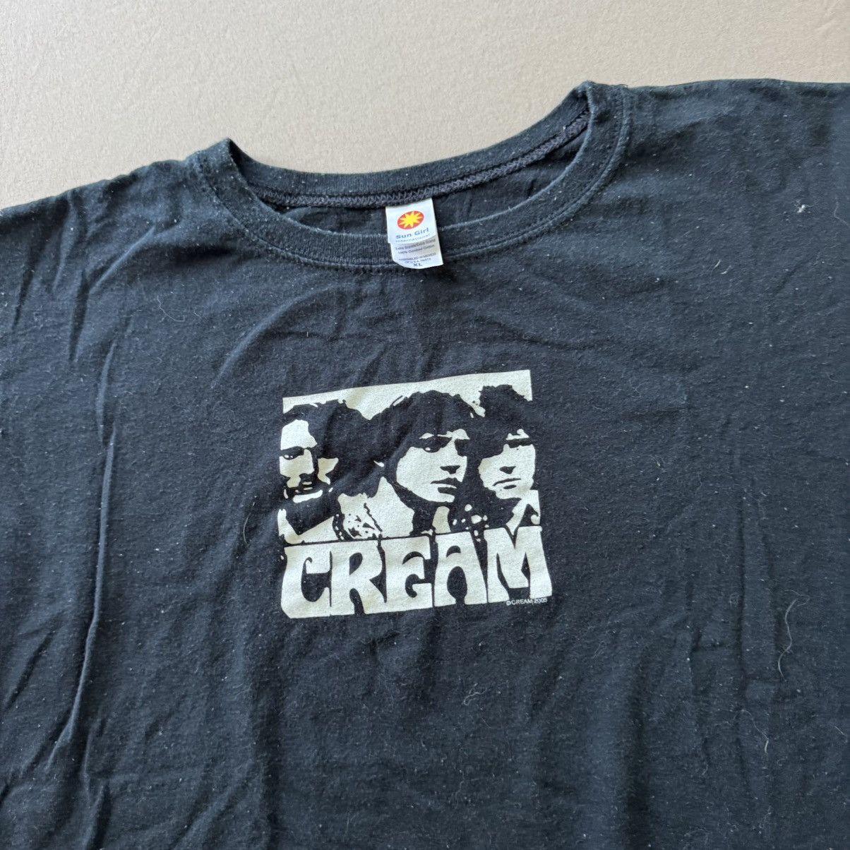 Other Vintage 2005 Cream Band Baby Tee Size XL / US 12-14 / IT 48-50 - 4 Thumbnail