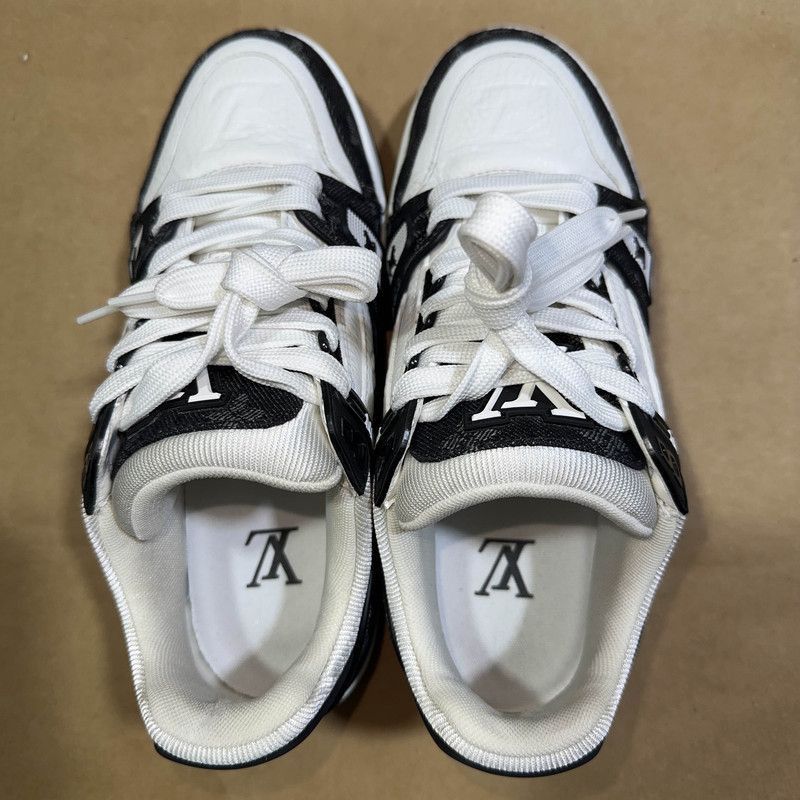 Louis Vuitton Louis Vuitton Panda Print Low-Top Fashion Sneakers -2508 Size US 6 / IT 36 - 6 Thumbnail