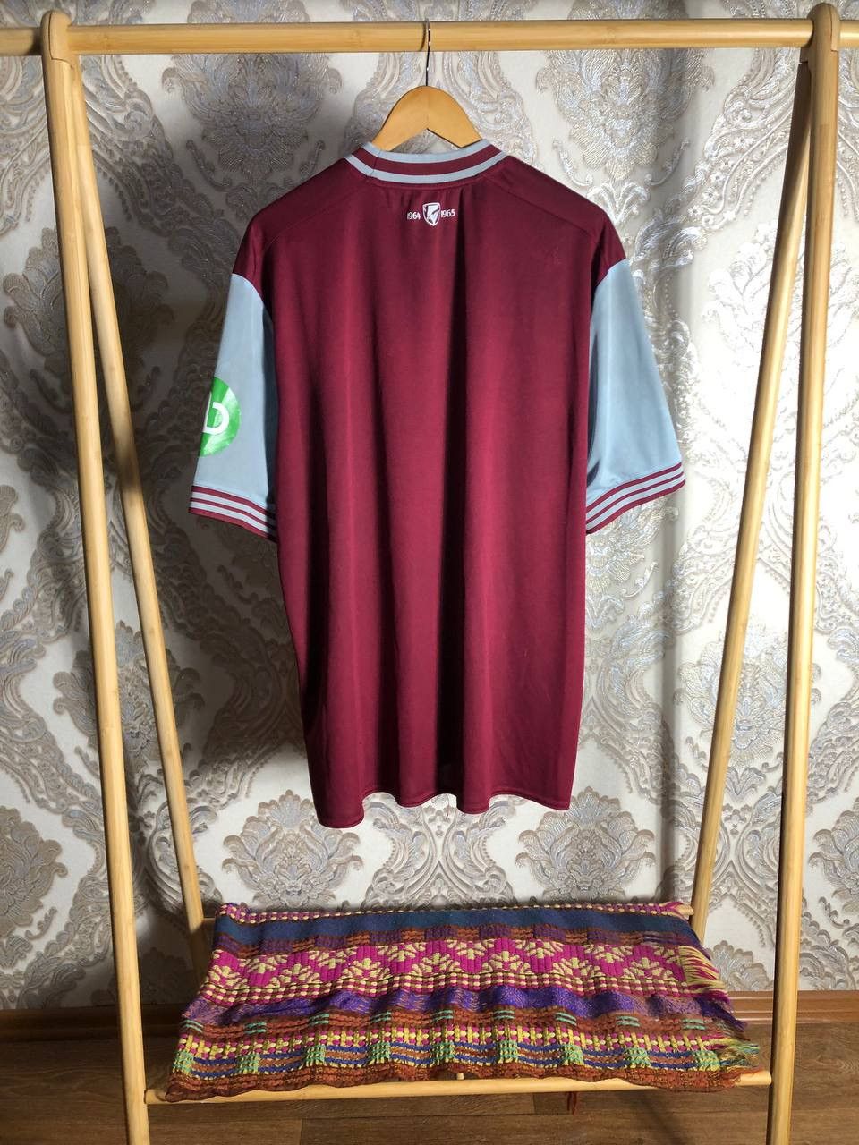 Vintage VERY RARE UMBRO FC WEST HAM UNITED ENGLAND SOCCER JERSEY 90s Size US XXL / EU 58 / 5 - 7 Thumbnail