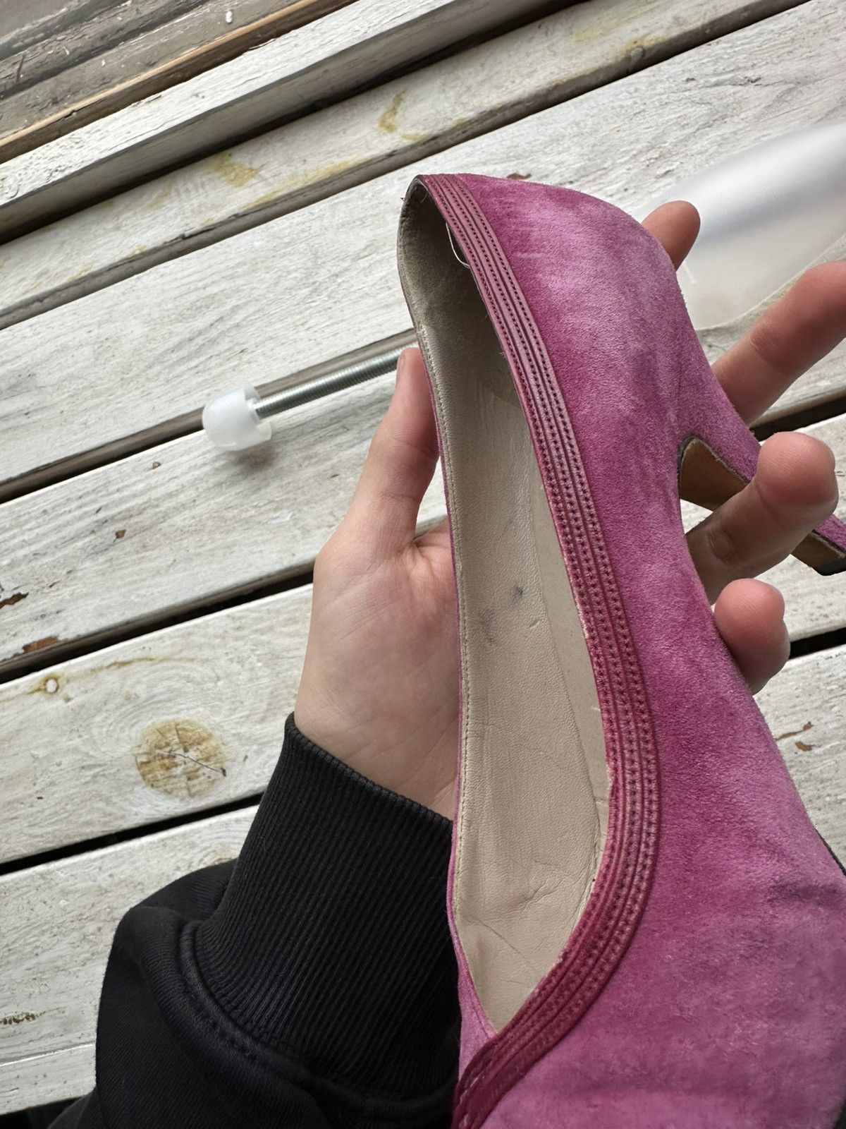 Gucci 🚨ARHIVE GUCCI HEELS LUXURY RARE PINK OLD MONEY Size US 7.5 / IT 37.5 - 13 Thumbnail
