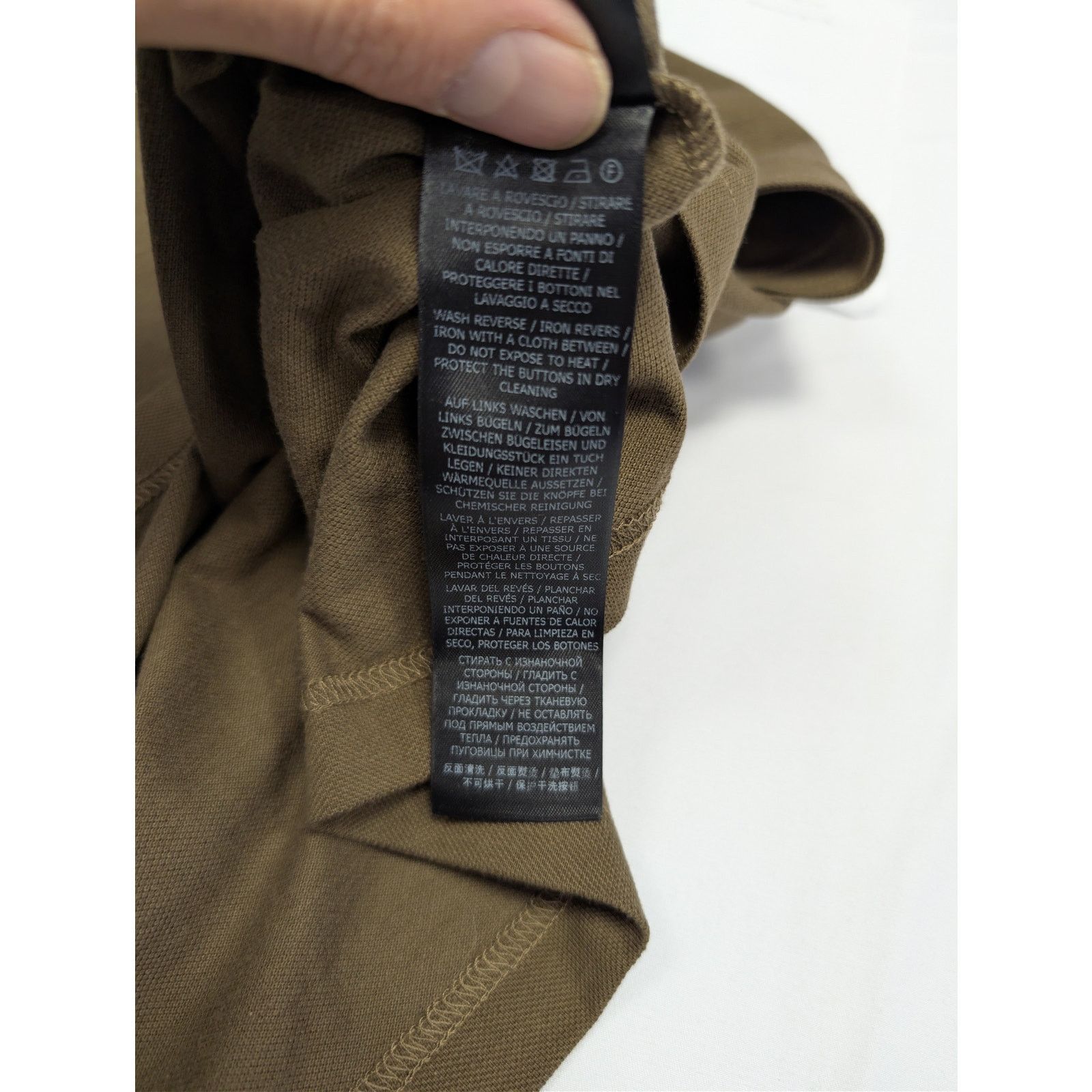Tom Ford o1rshd1 Cut And Sewn Polo Shirt Knitted Polo Shirt in Cigar Size US M / EU 48-50 / 2 - 19 Thumbnail