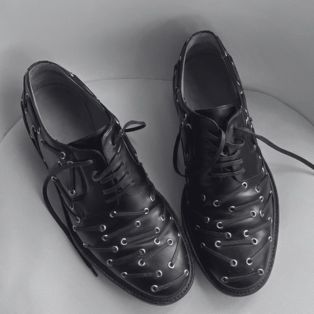 Dior S/S2015 Dior Homme Embellished Derbies Size US 8 / EU 41 - 1 Thumbnail