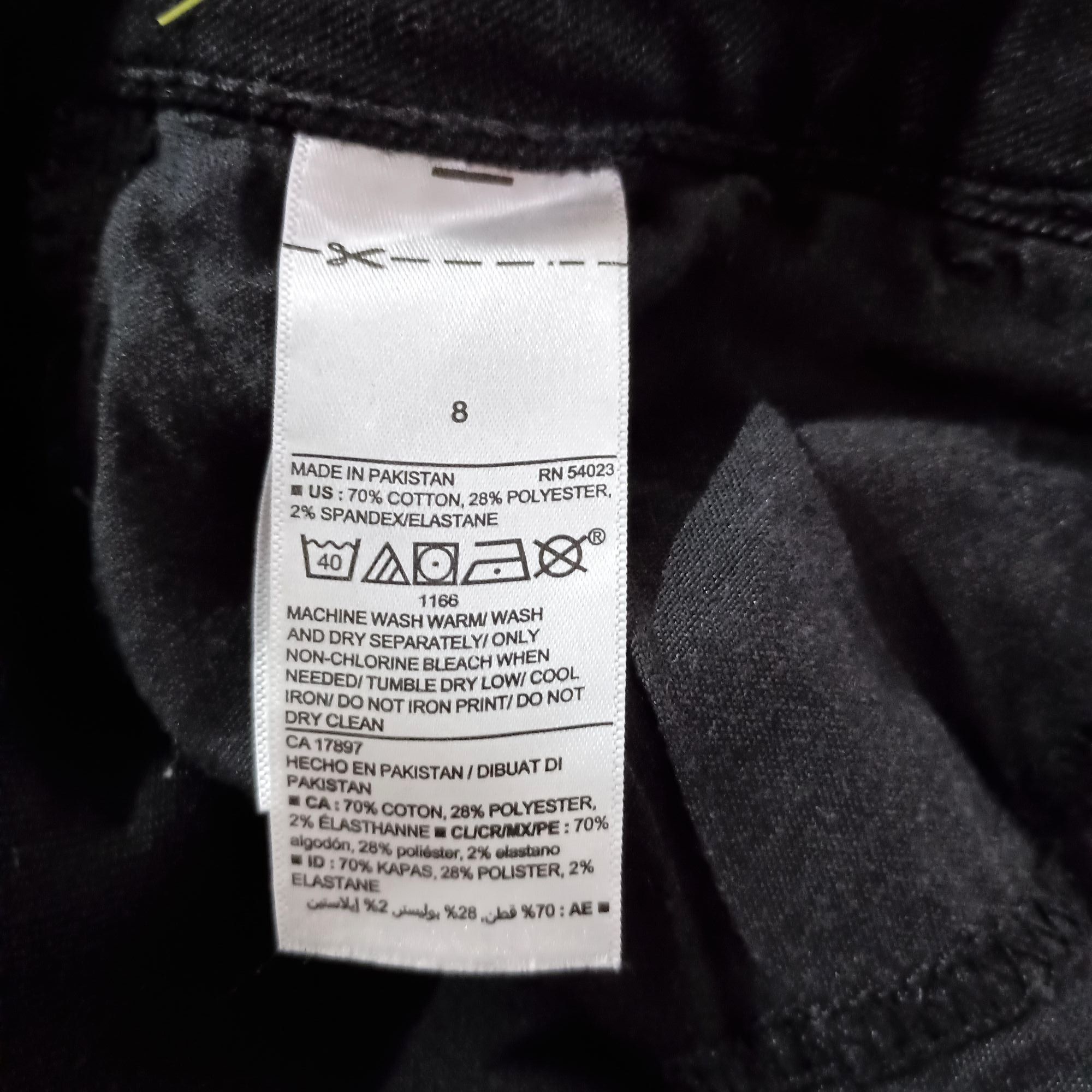 Old Navy Old Navy Rockstar Super Skinny High Rise Black Jeans Size 8 Size 30" / US 8 / IT 44 - 3 Thumbnail