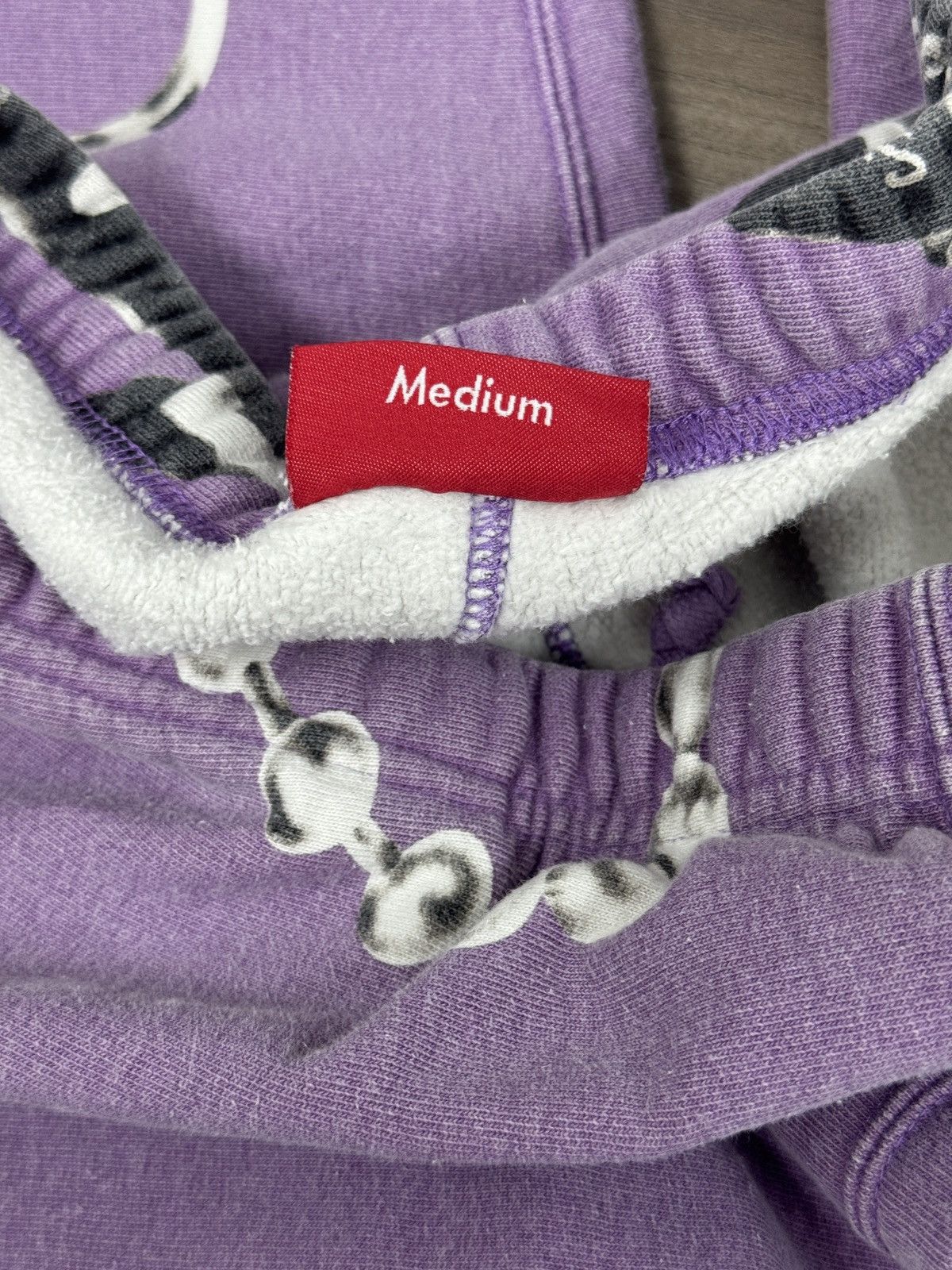 Supreme Supreme Studded Collars Sweatpant 'Violet' Sweatpants Size US 31 - 6 Thumbnail