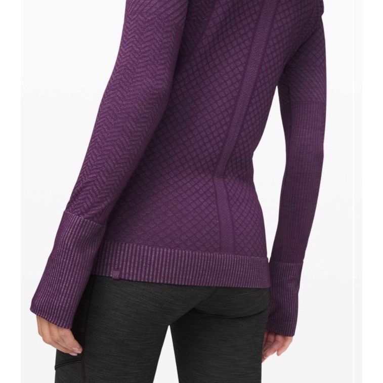 Lululemon Lululemon Rest Less Hoodie *Patchwork Galactic Grape / Silve Size L / US 10 / IT 46 - 6 Thumbnail