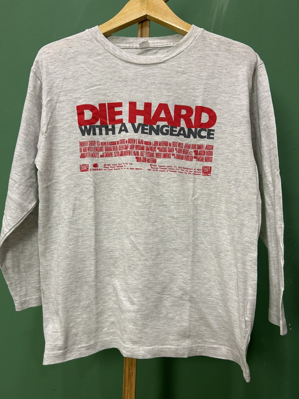 Vintage Die Hard With A Vengeance 1995 Bruce Willis Promo Movie Size US M / EU 48-50 / 2 - 1 Thumbnail