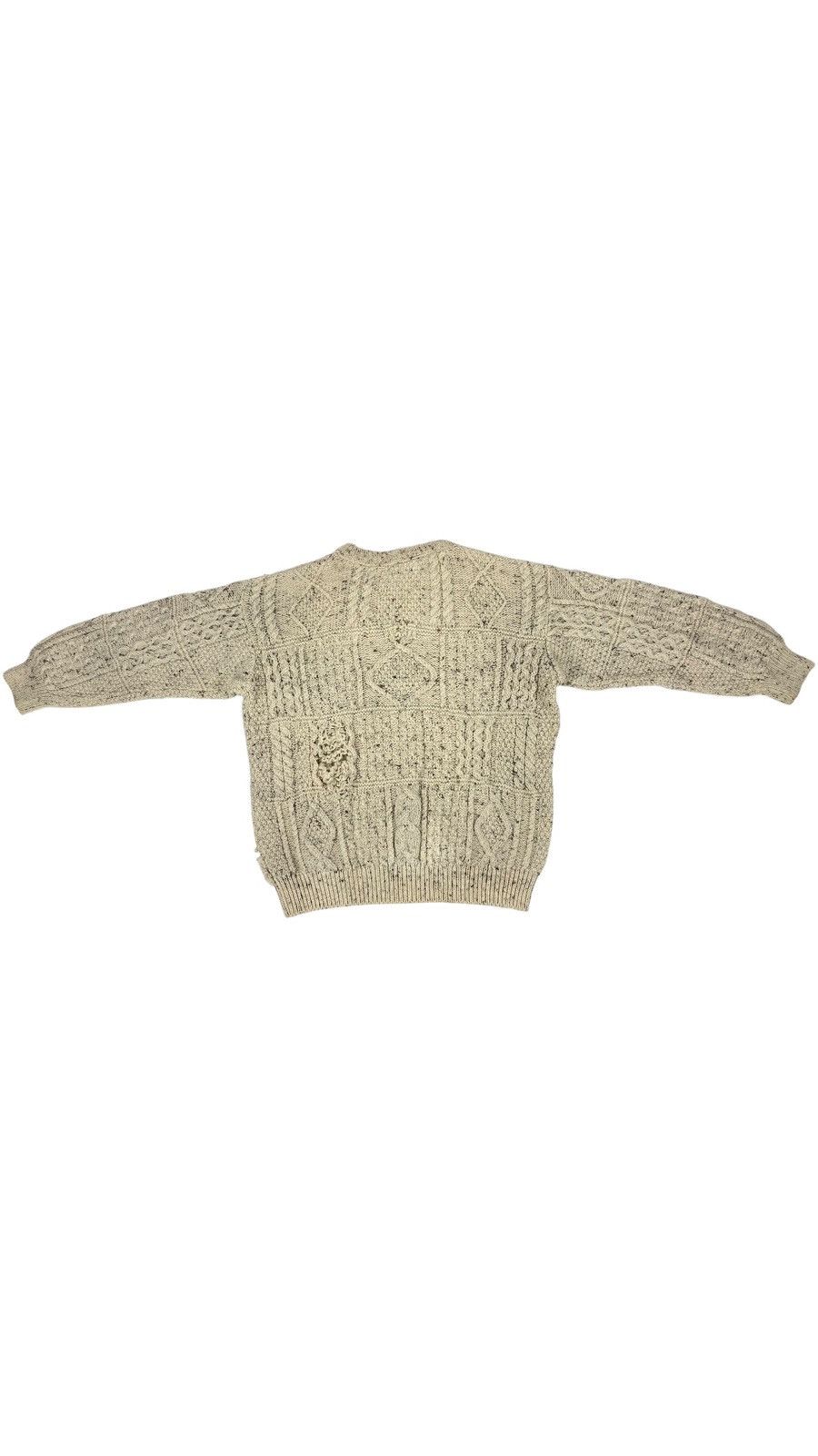 Vintage 🔥LASTDROP🔥 VTG Aran Wool Ireland Fisherman Distressed Heavy Size US M / EU 48-50 / 2 - 4 Thumbnail