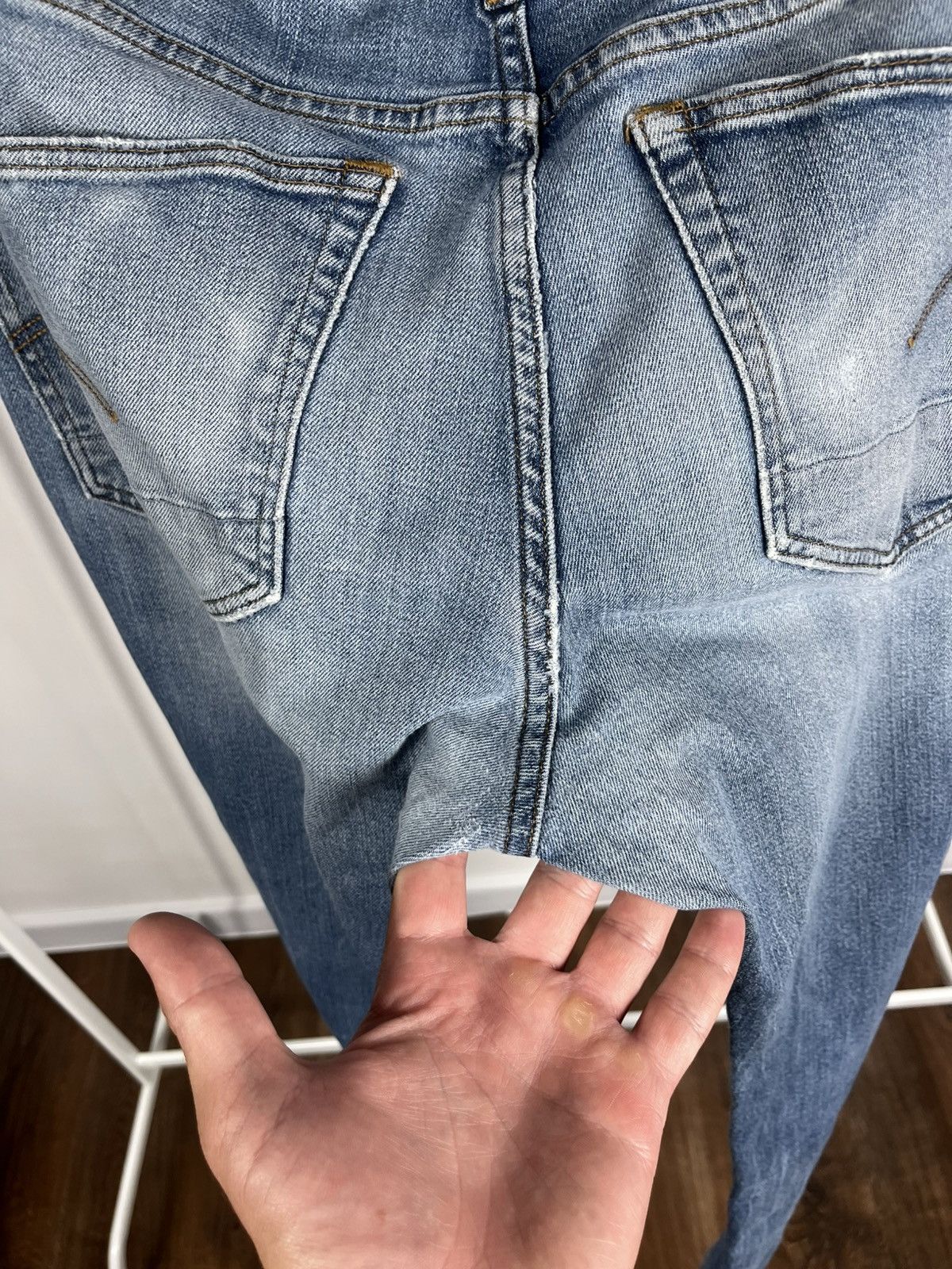 G-Star G-Star RAW 3301 Straight Fit Jeans W31 L32 Light Wash Size US 31 - 4 Thumbnail
