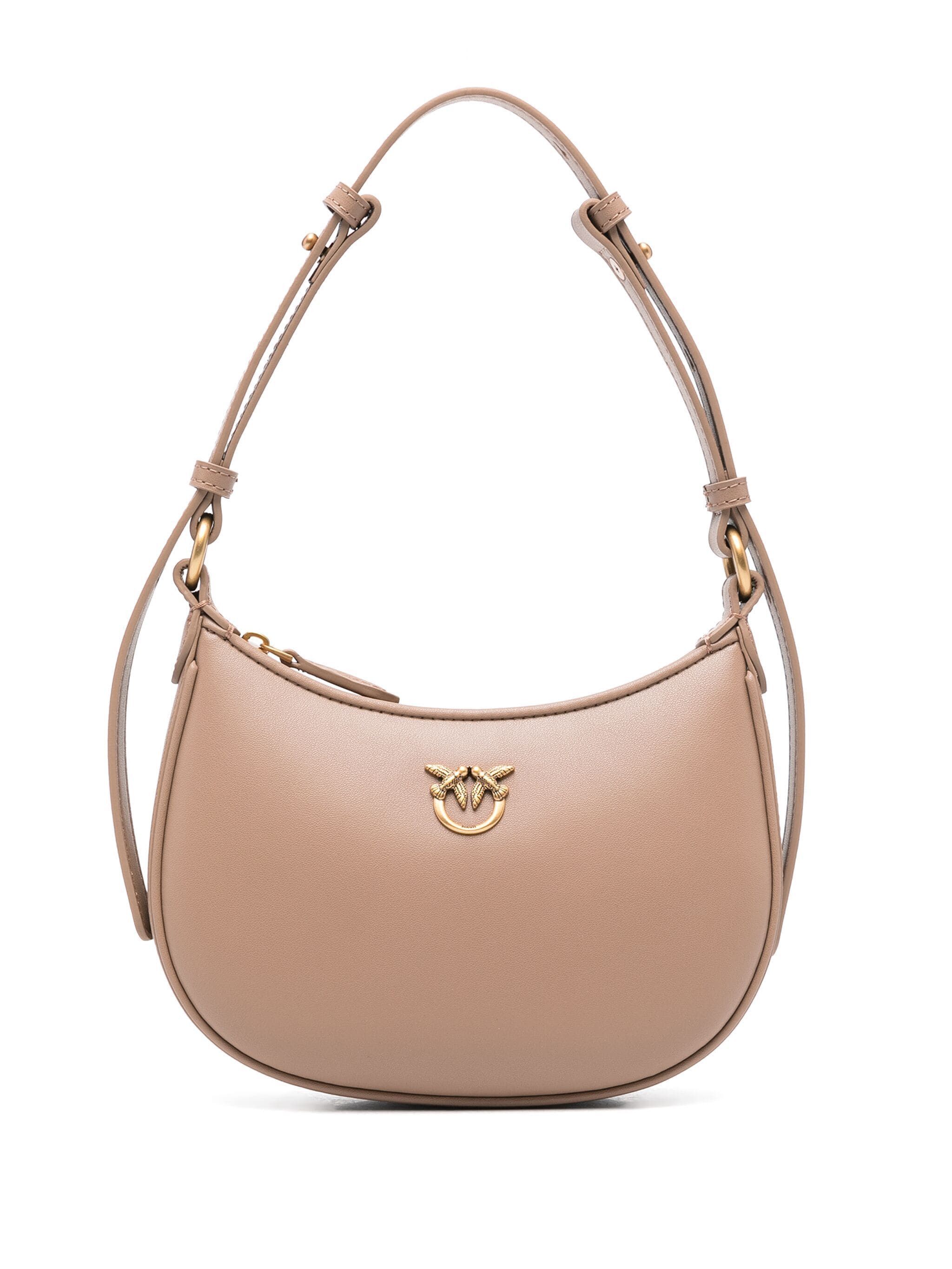 Pinko o1s22i1n0824 Size: OS / Half Moon Shoulder Bag in Brown Size ONE SIZE - 1 Thumbnail