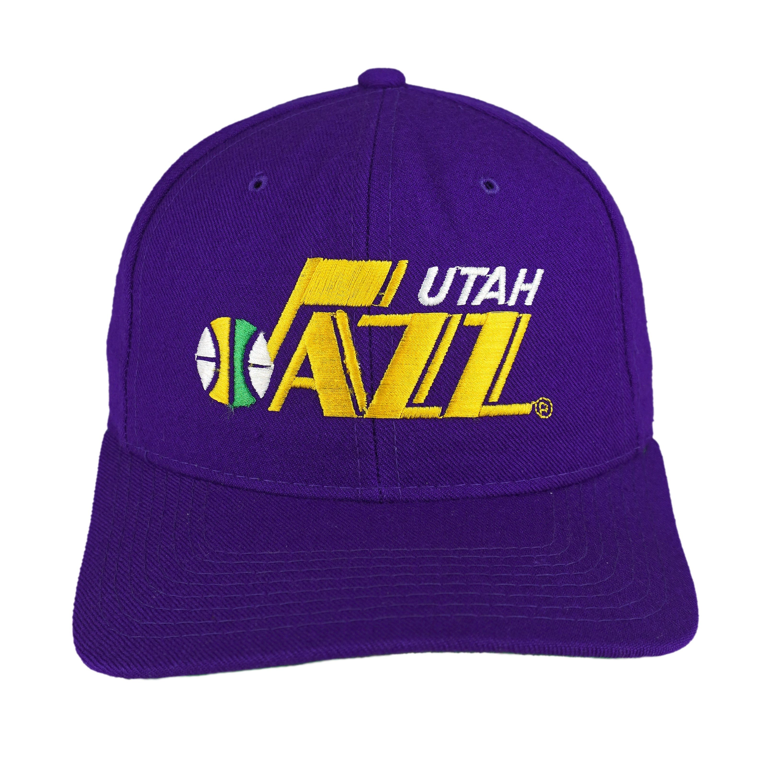 Starter (The Natural) - NBA Utah Jazz Snapback Hat 1990s Size ONE SIZE - 1 Thumbnail