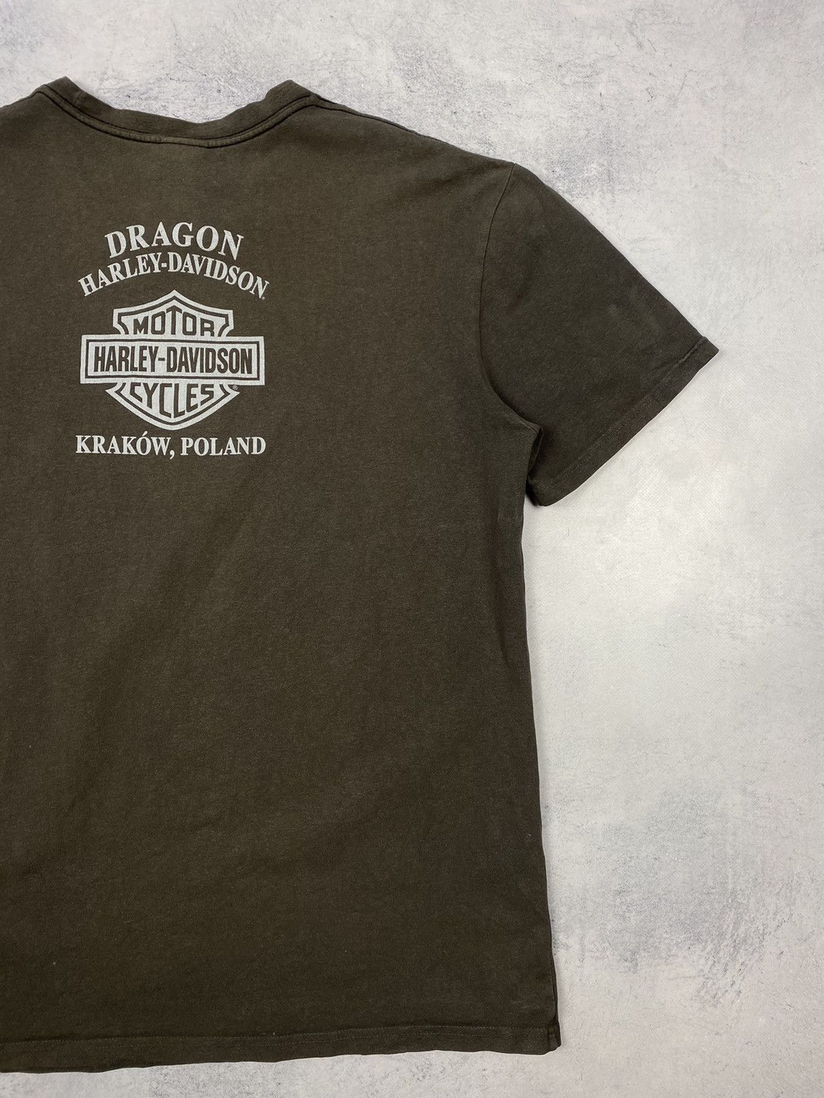 Harley Davidson Harley Davidson Dragon Krakow Poland Motorcycle T Shirt Size US L / EU 52-54 / 3 - 15 Thumbnail