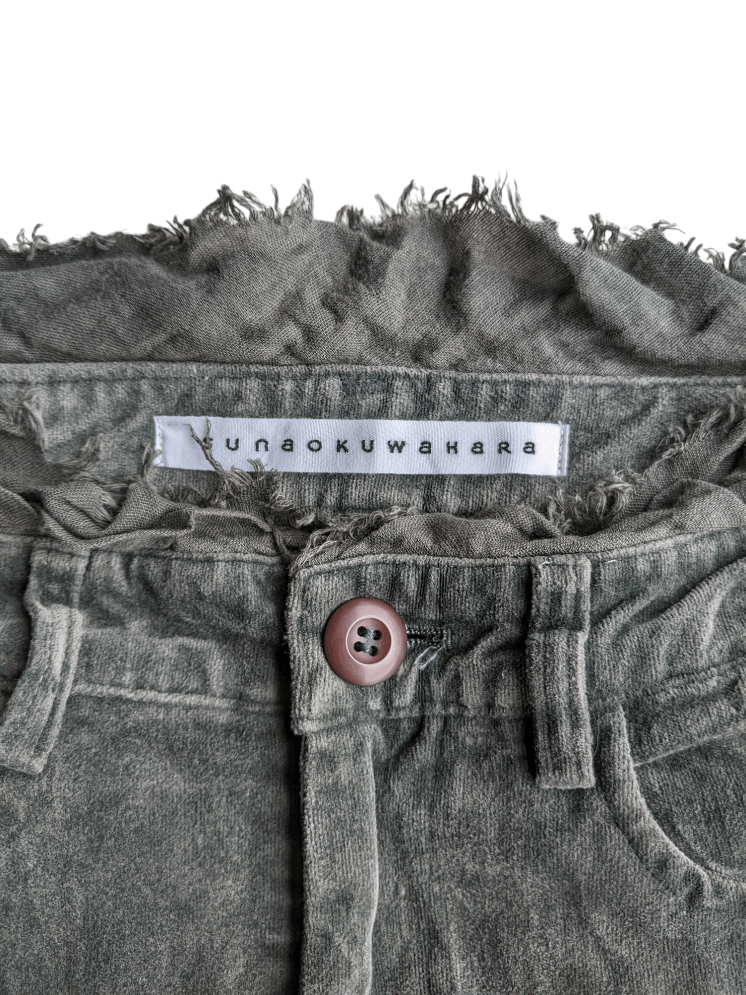 Sunao Kawahara by Issey Miyake Velvet Pants Coded SK33FF048