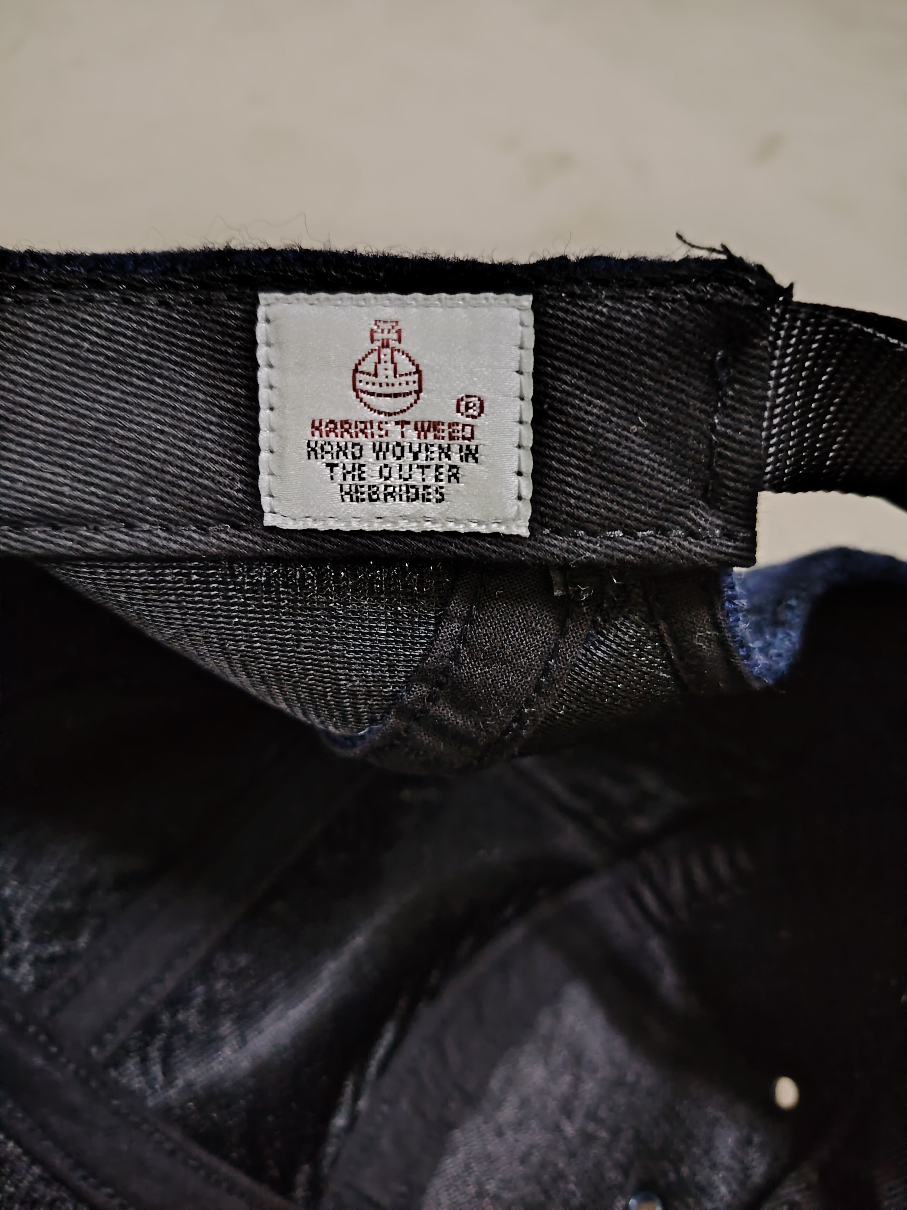 Harris Tweed × Supreme Supreme x Harris Tweed Wool 5 Panel Cap NAVY Size ONE SIZE - 6 Thumbnail
