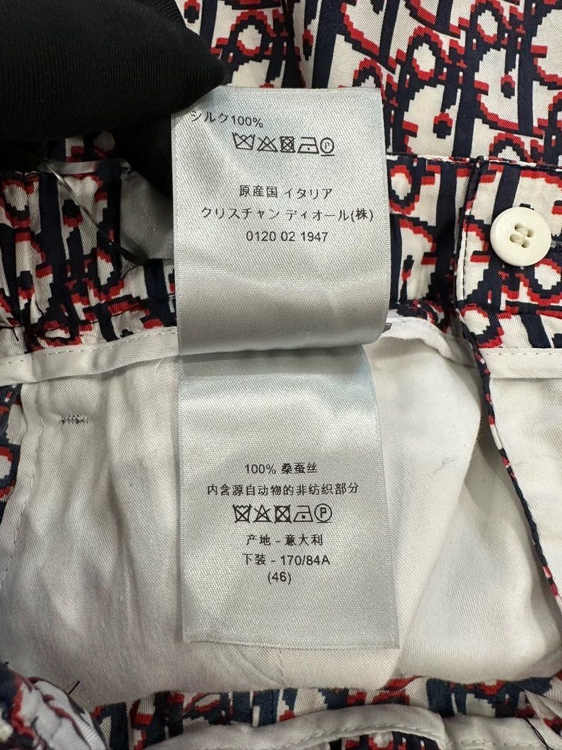 Dior Dior men's silk shorts with logo Size US 44 / EU 60 - 5 Thumbnail