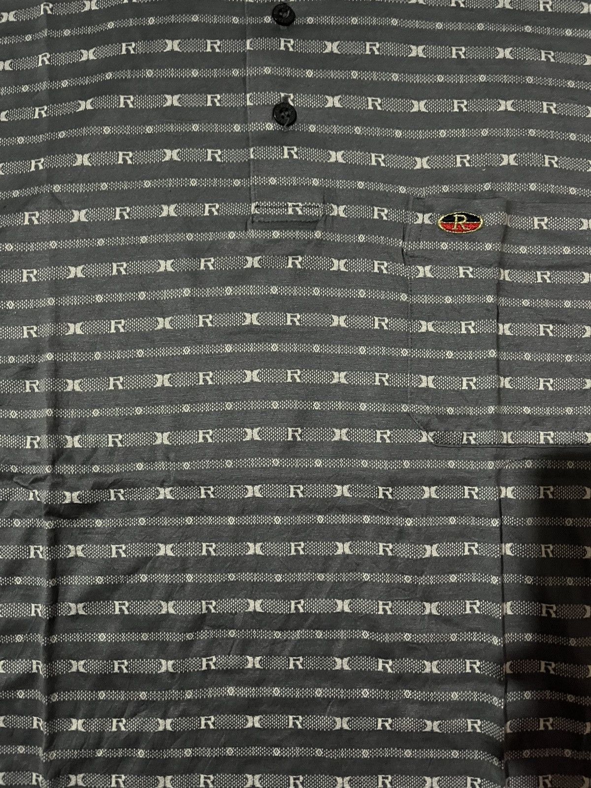 Designer × Vintage 🔥 Vintage Ambassador Roberta Italy AOP Polo Shirt Size US L / EU 52-54 / 3 - 2 Thumbnail