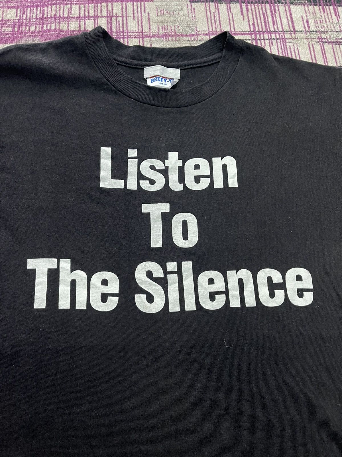Number (N)ine NUMBER (N)INE ‘LISTEN TO THE SILENCE’ SPELL OUT VERY RARE Size US L / EU 52-54 / 3 - 2 Thumbnail