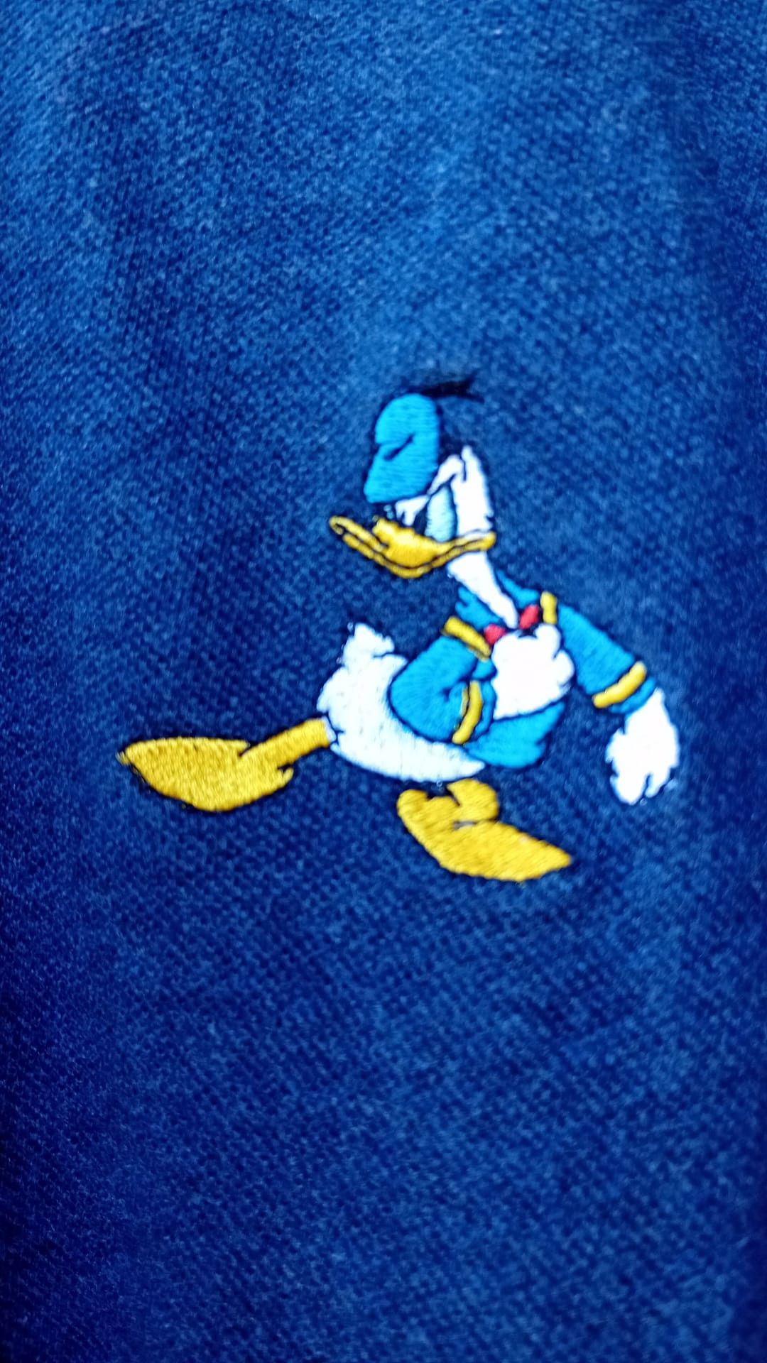 Disney × Vintage Walt Disney World Donald Duck Embroidery Polo t-shirt sz XL Size US XL / EU 56 / 4 - 3 Thumbnail