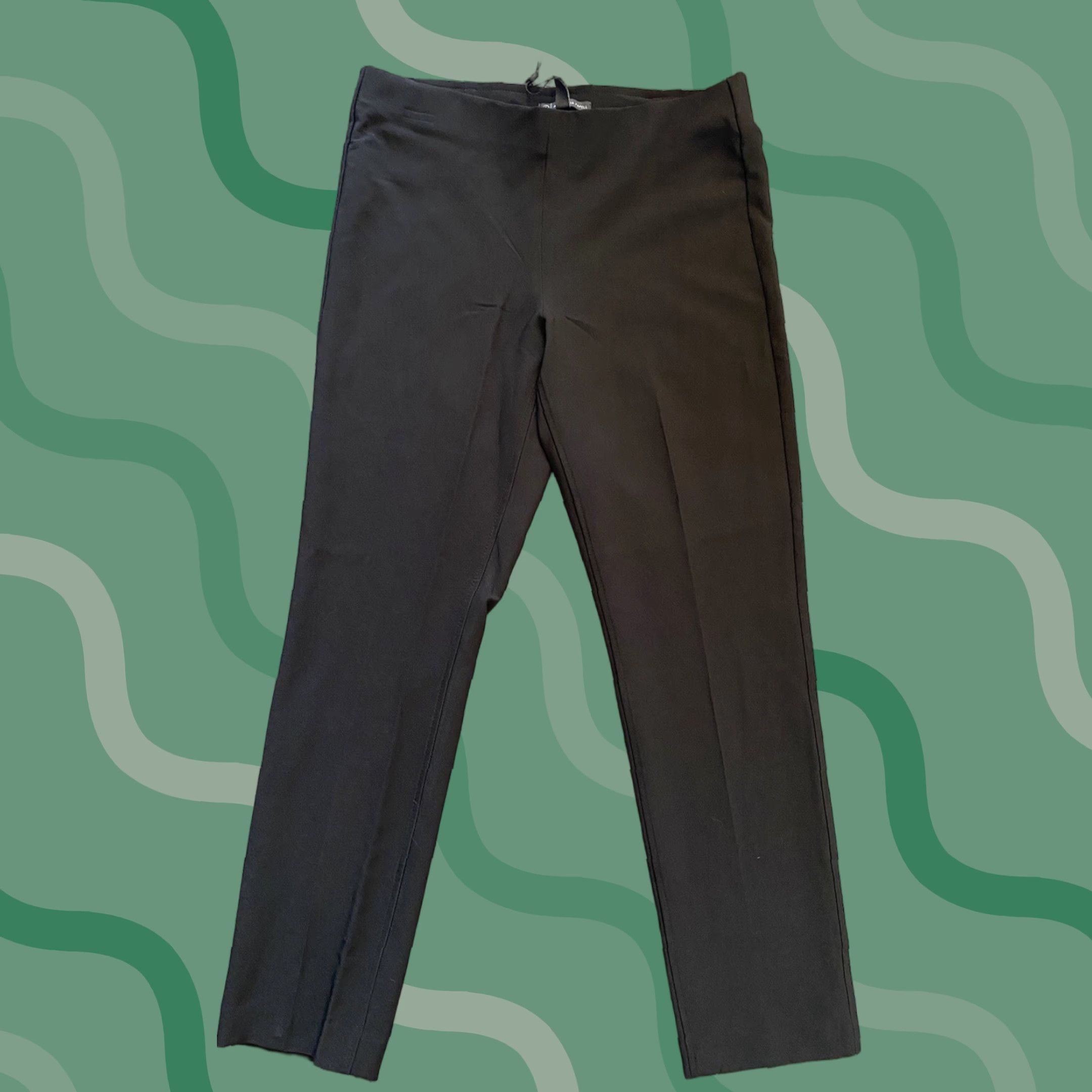 Adrianna Papell NWT Adrianna Papell Pants Women’s 6 Black Pull On City Preppy Formal Casual Workwear Ships Regular Size 6 Womens Size 28" / US 6 / IT 42 - 1 Thumbnail