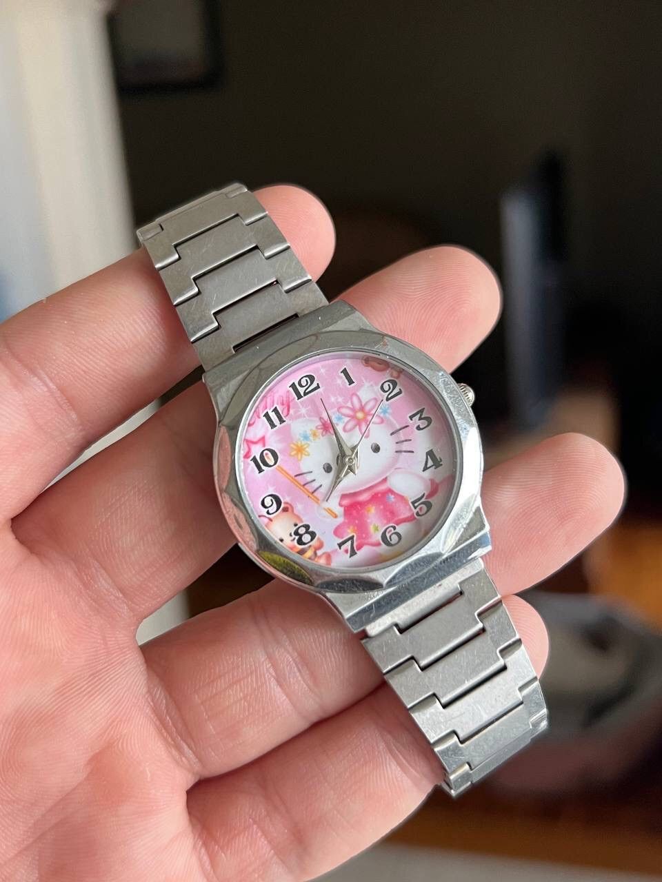 Japanese Brand × Vintage Vintage Japanese style Hello Kitty Watch Futuristic Steel Size ONE SIZE - 5 Thumbnail