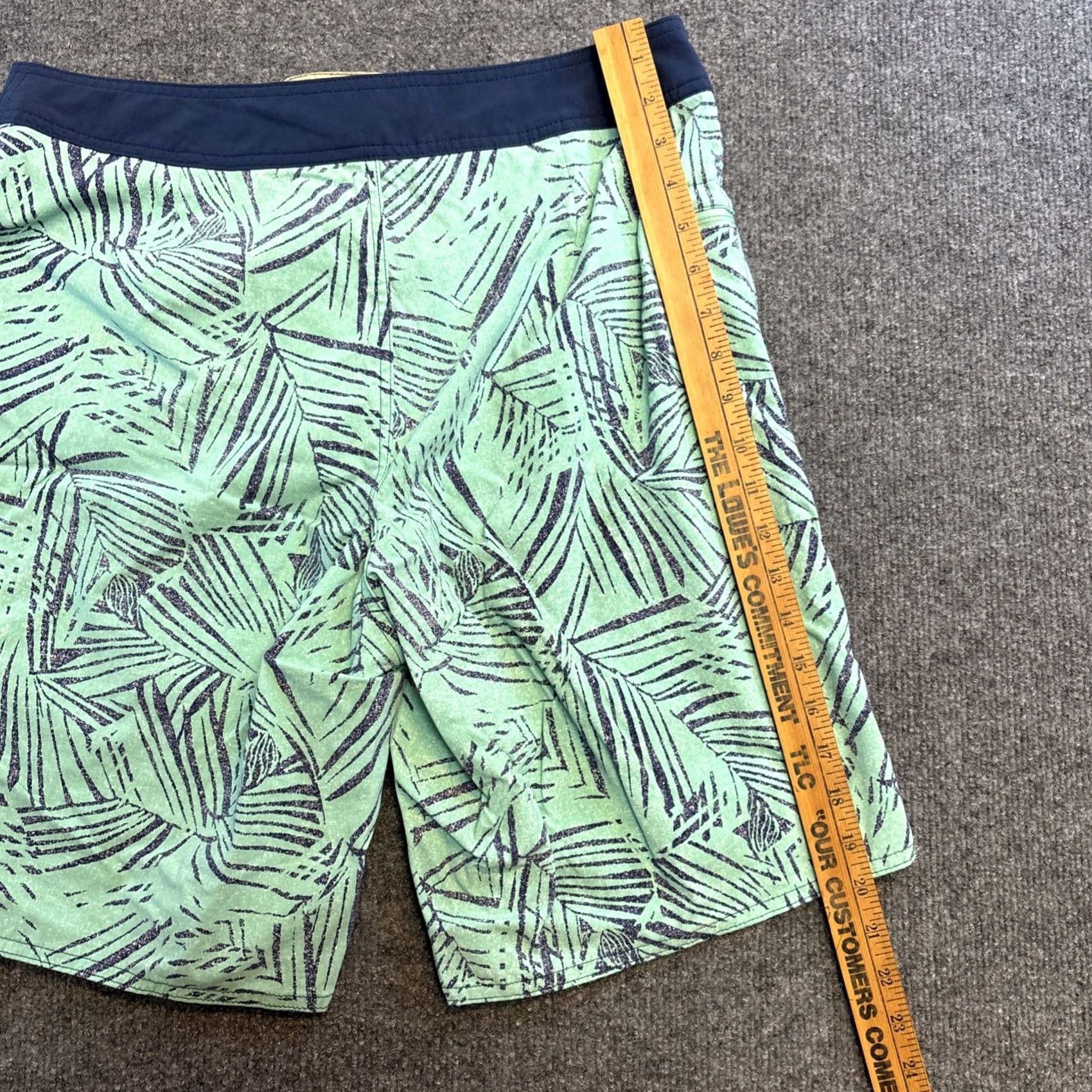 Patagonia Patagonia Wavefarer Boardshorts Men L Blue Nylon Stretch Quick Dry Swim Trunk Size US 33 - 6 Thumbnail