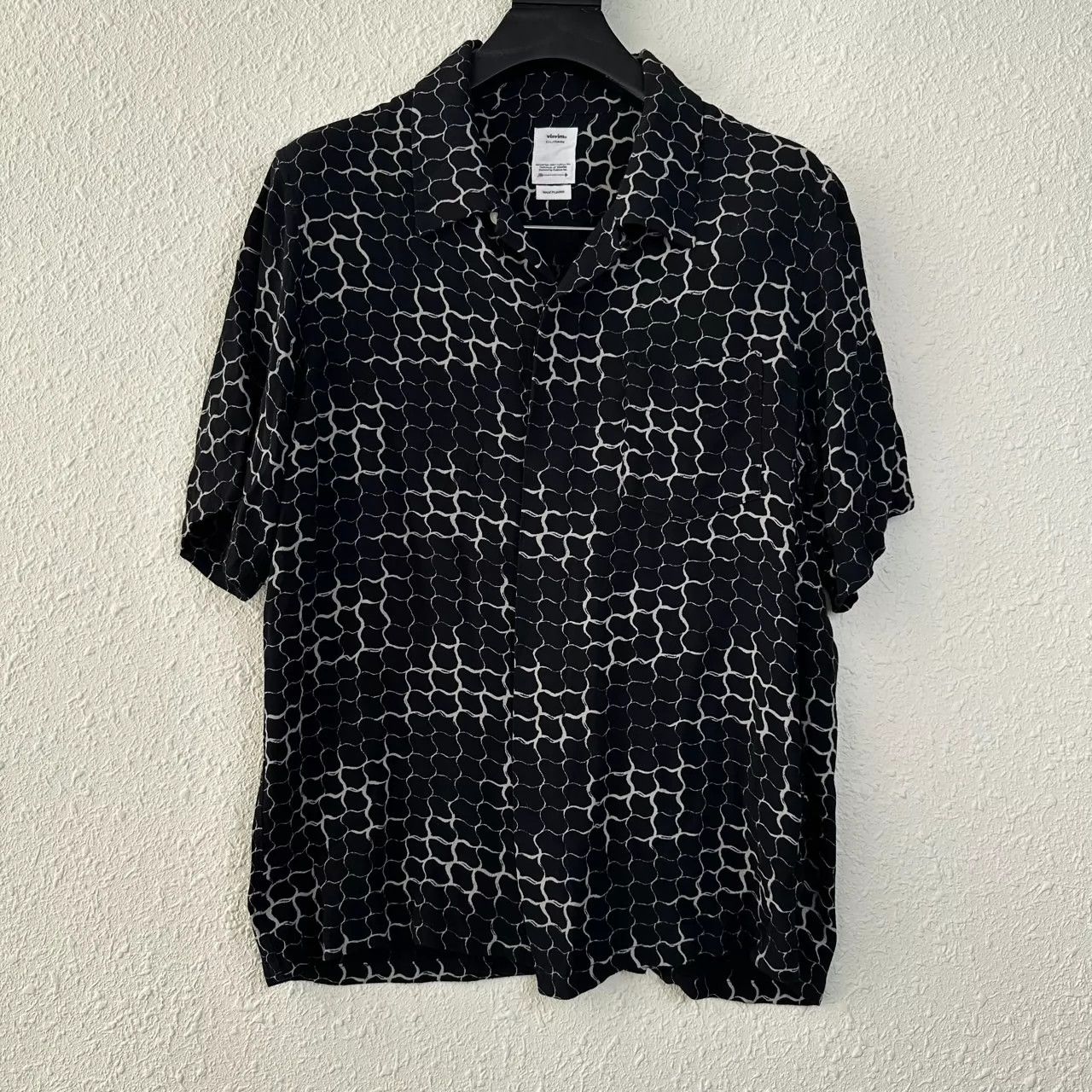 Visvim VISVIM 20ss black serpentine short-sleeved shirt Size US S / EU 44-46 / 1 - 1 Thumbnail