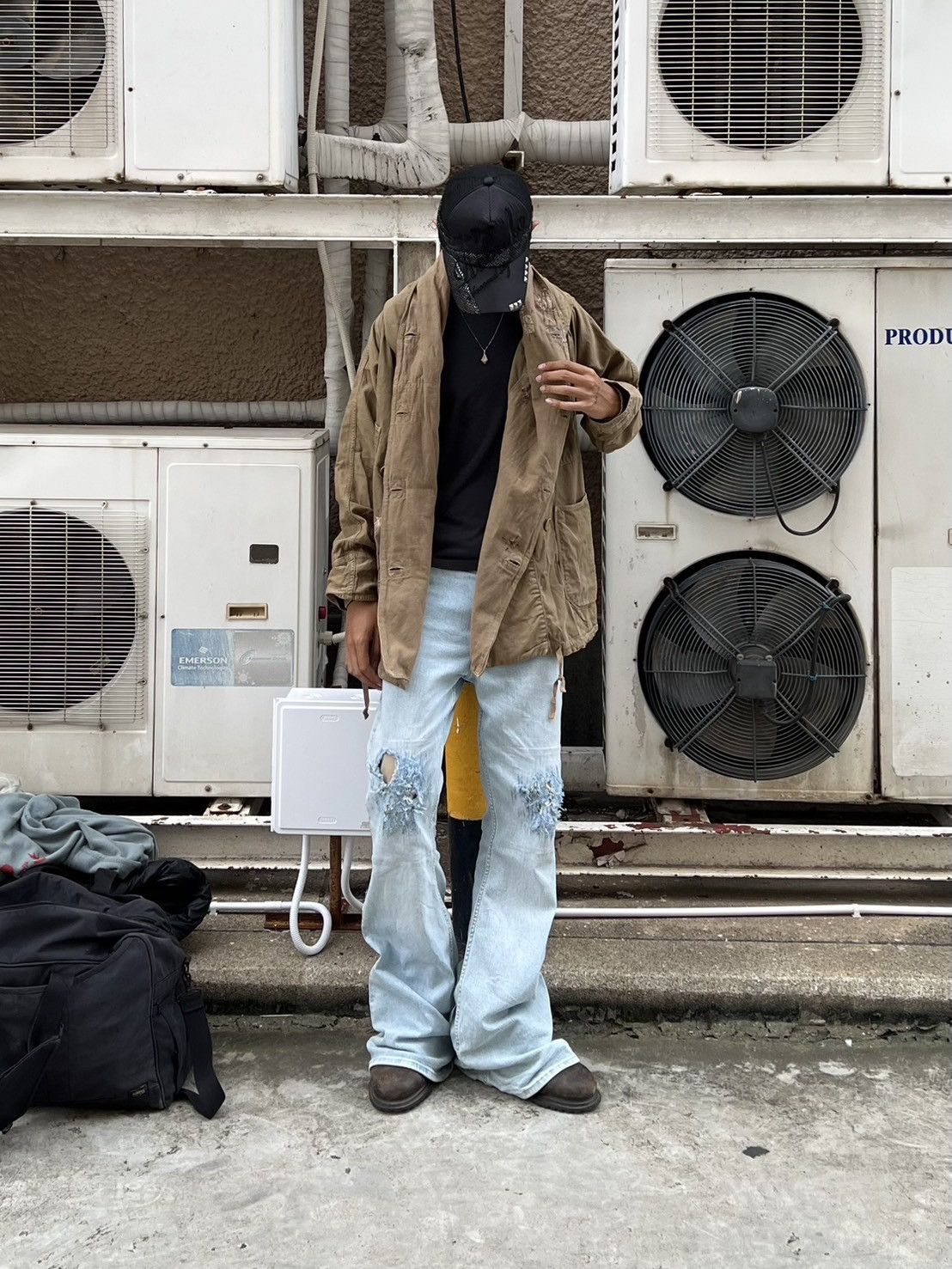 Kapital Kountry Rare* Vintage Kapital Sashiko Ringcoat by Kiro Hirata Size US XL / EU 56 / 4 - 17 Thumbnail