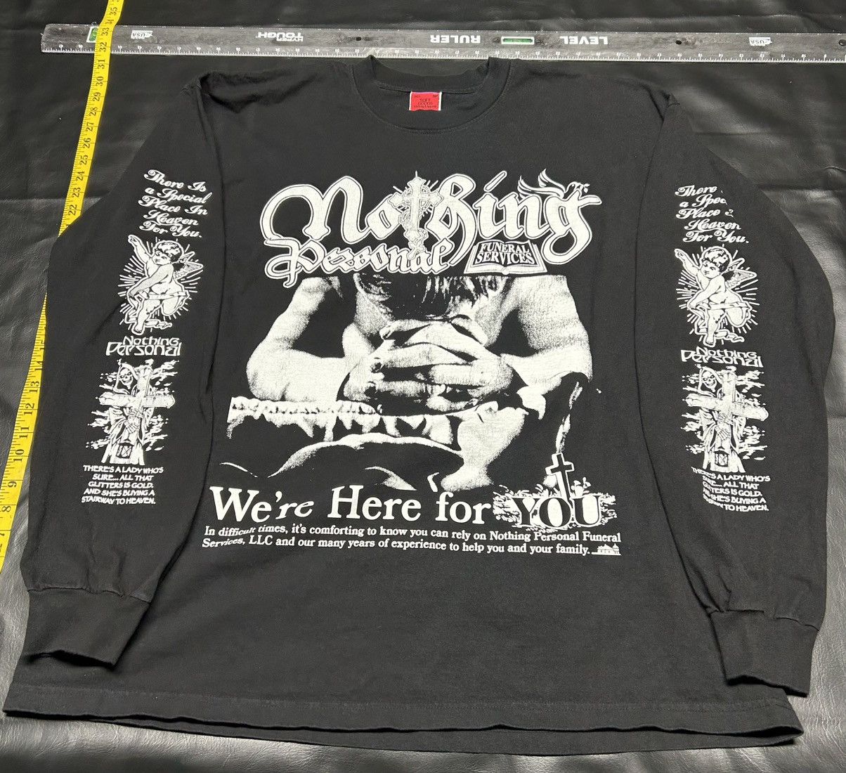 Other Nothing Personal Funeral Services Long Sleeve Sz XXL Blazzy Size US XXL / EU 58 / 5 - 1 Thumbnail