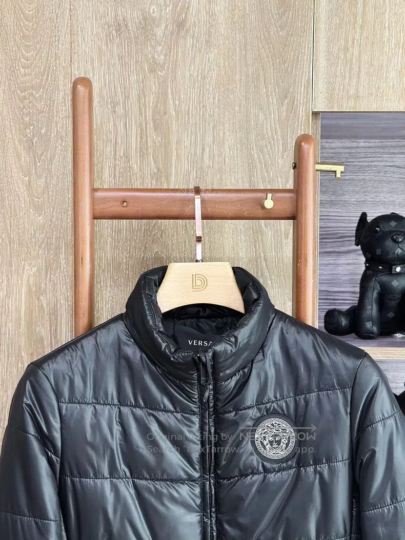 Versace Versace Stand-up collar cotton jacket Size US XS / EU 42 / 0 - 4 Thumbnail