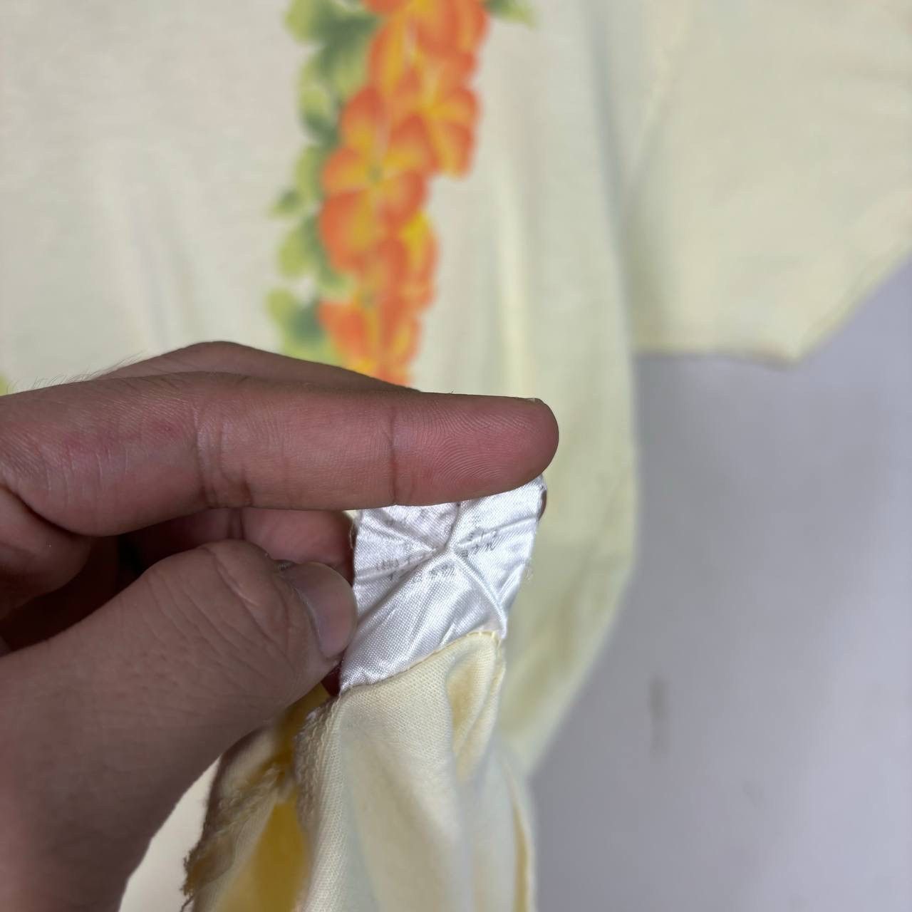 Issey Miyake Vintage I.S. Issey Miyake Lei Flower Tee Size US M / EU 48-50 / 2 - 5 Thumbnail