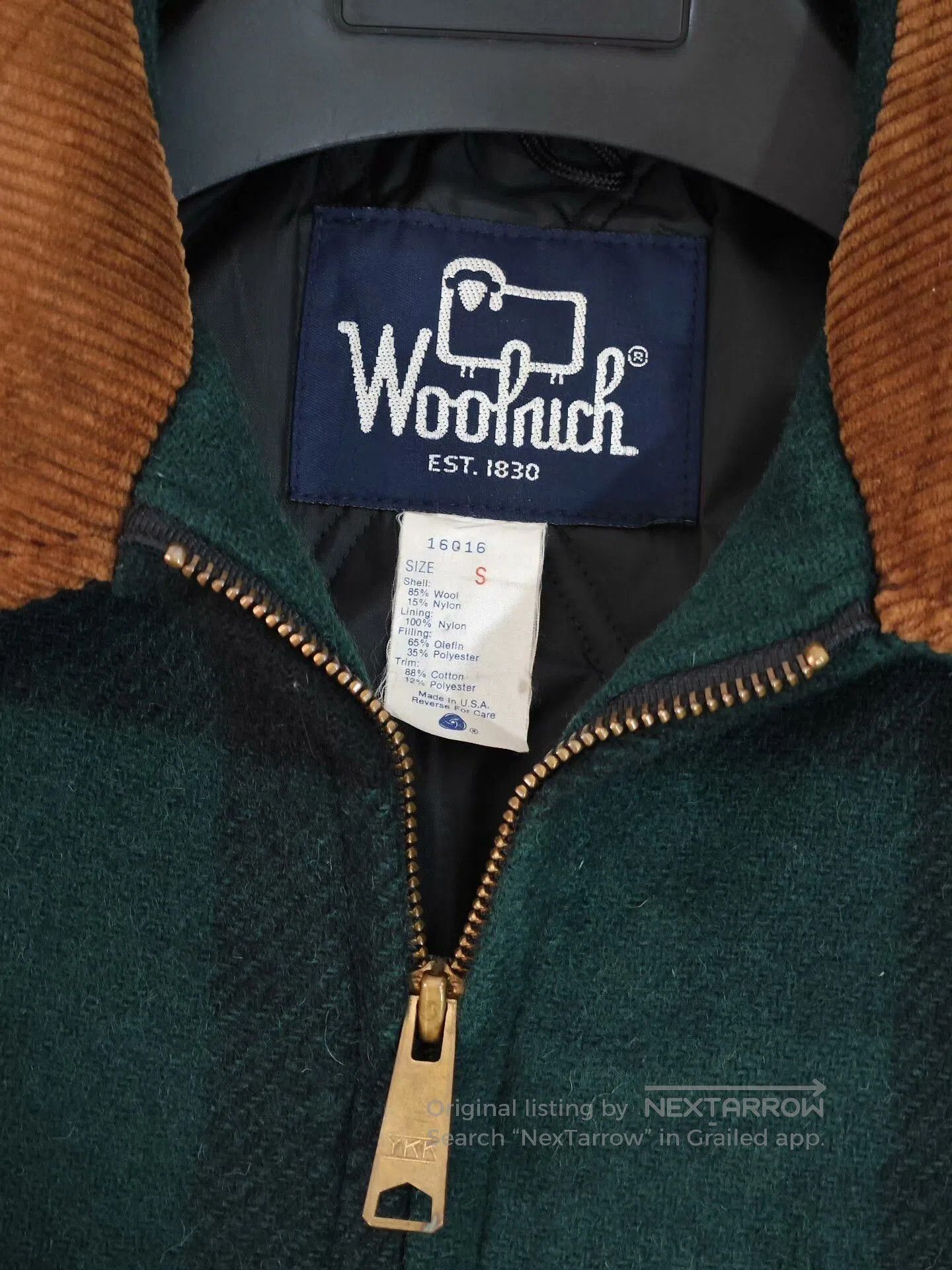 Vintage Woolrich Wool Hunting Jacket.