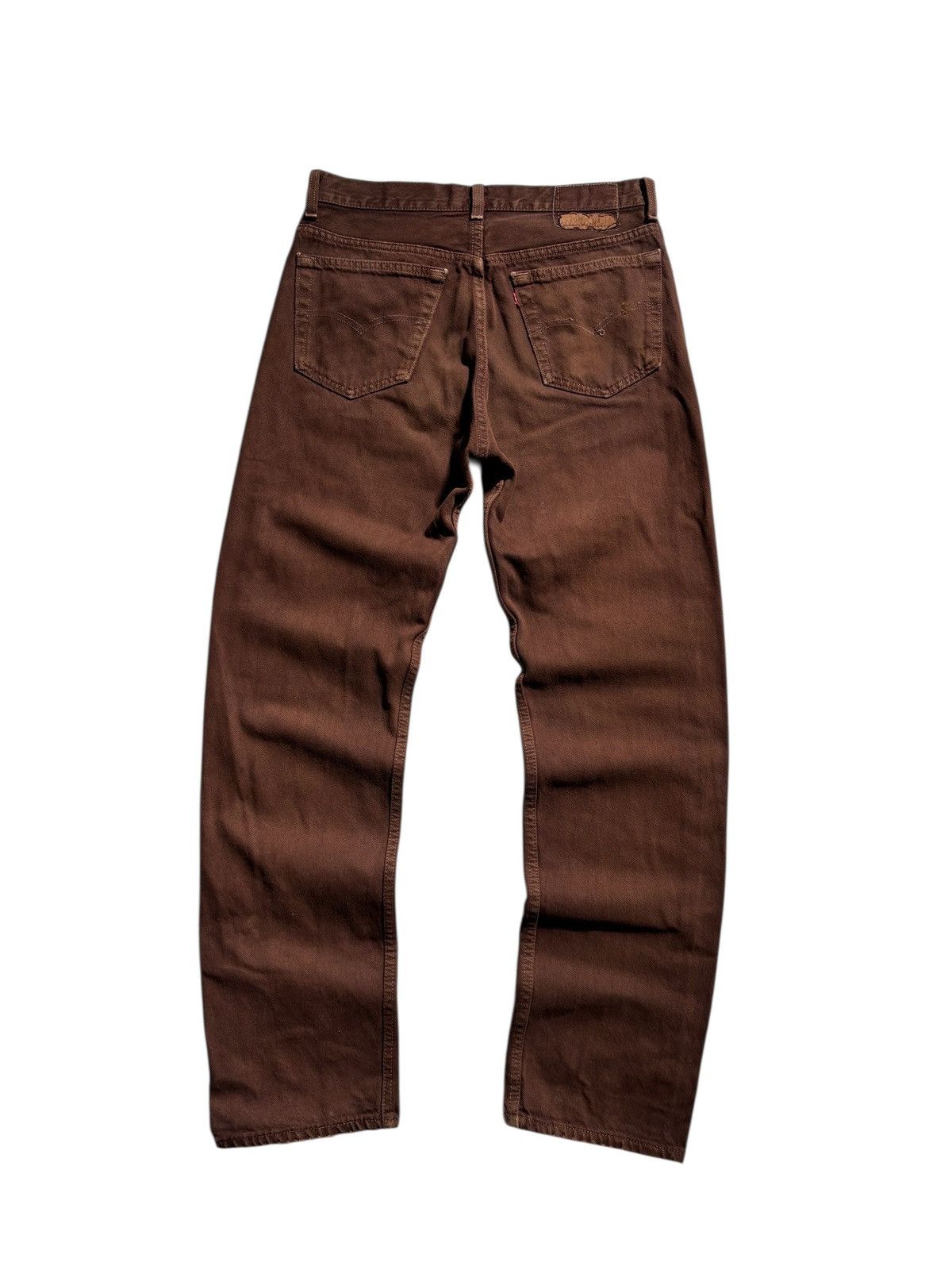 Levi's Vintage Clothing VTG Levi’s 501 Brown Jeans Made in USA Retro Size 32/32 Size US 32 / EU 48 - 1 Thumbnail