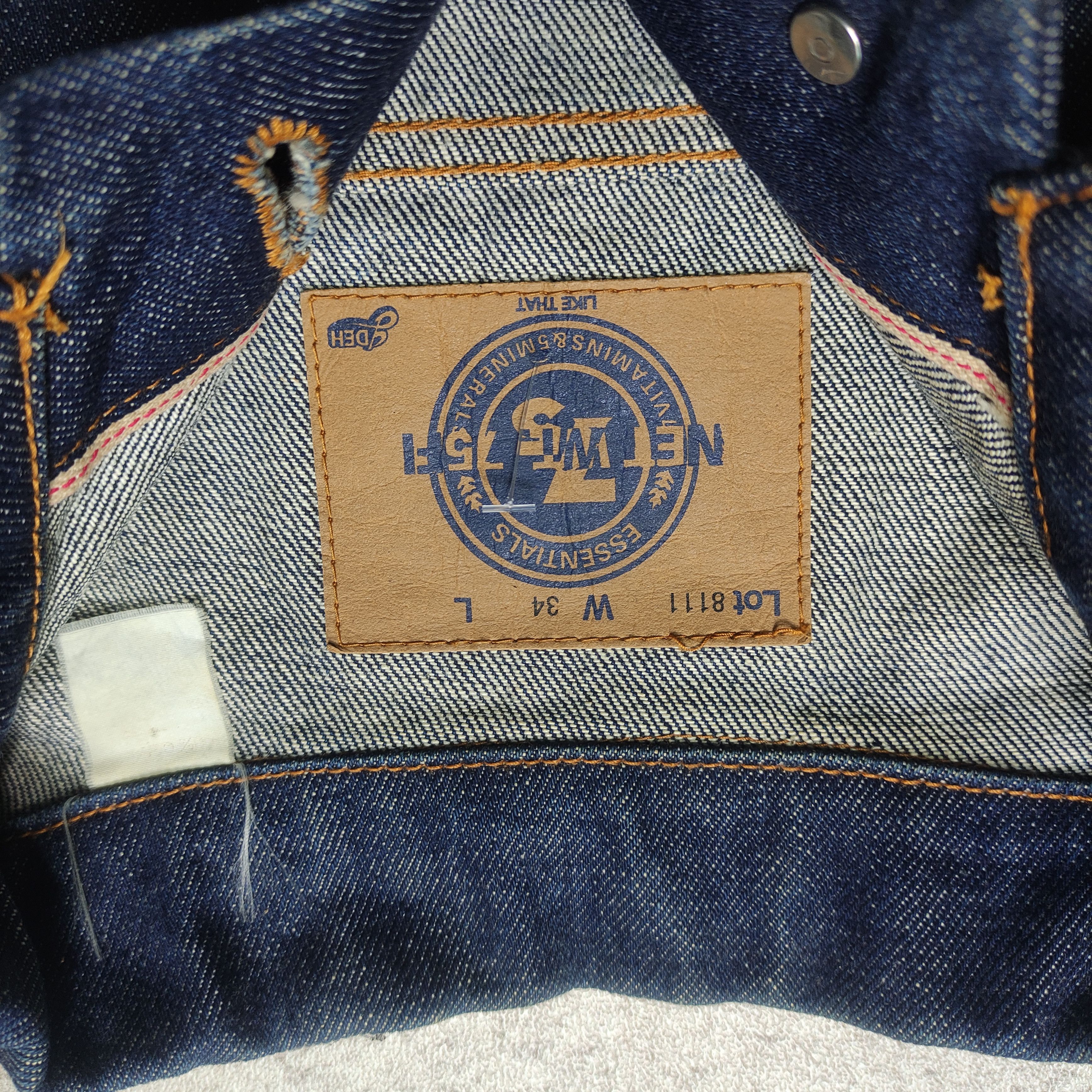 GOODENOUGH × Hiroshi Fujiwara × Japanese Brand Goodenough GDEH Selvedge Denim Jacket Japanese Brand Size US S / EU 44-46 / 1 - 7 Thumbnail