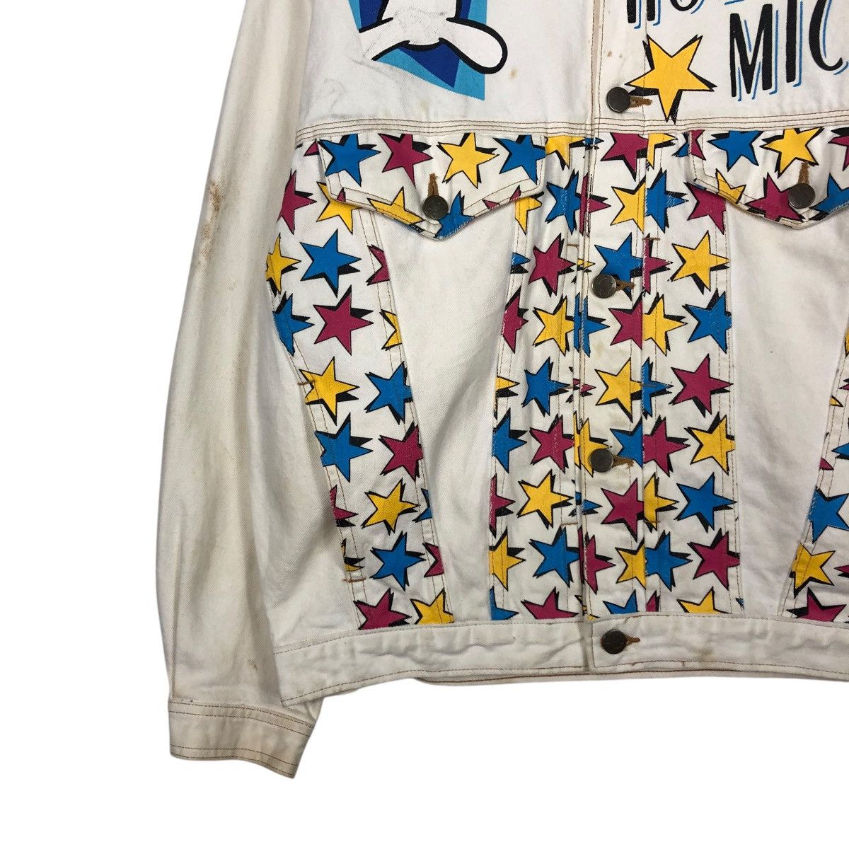 Cartoon Network 🔥VINTAGE TRUCKER DENIM JACKET HOLLYWOOD MICKEY WALT DISNEY Size US M / EU 48-50 / 2 - 6 Thumbnail