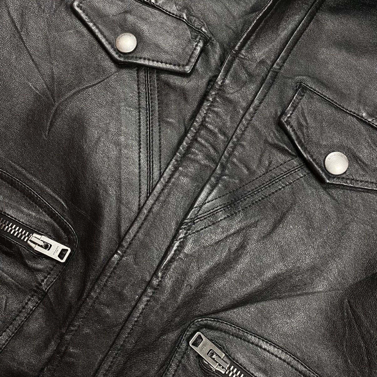 Coach Coach 1941 Bikers Leather Jacket Boxy Fit Size US M / EU 48-50 / 2 - 8 Thumbnail