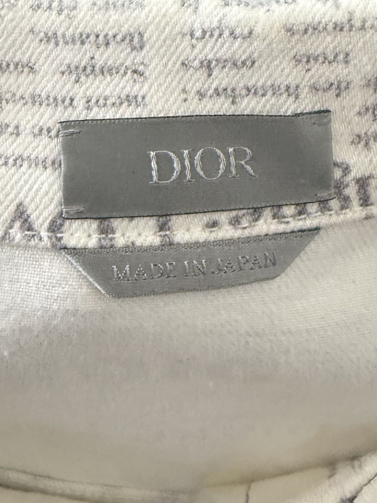 Daniel Arsham × Dior Dior x Daniel Arsham Newspaper Print Denim Jacket Size US M / EU 48-50 / 2 - 6 Thumbnail