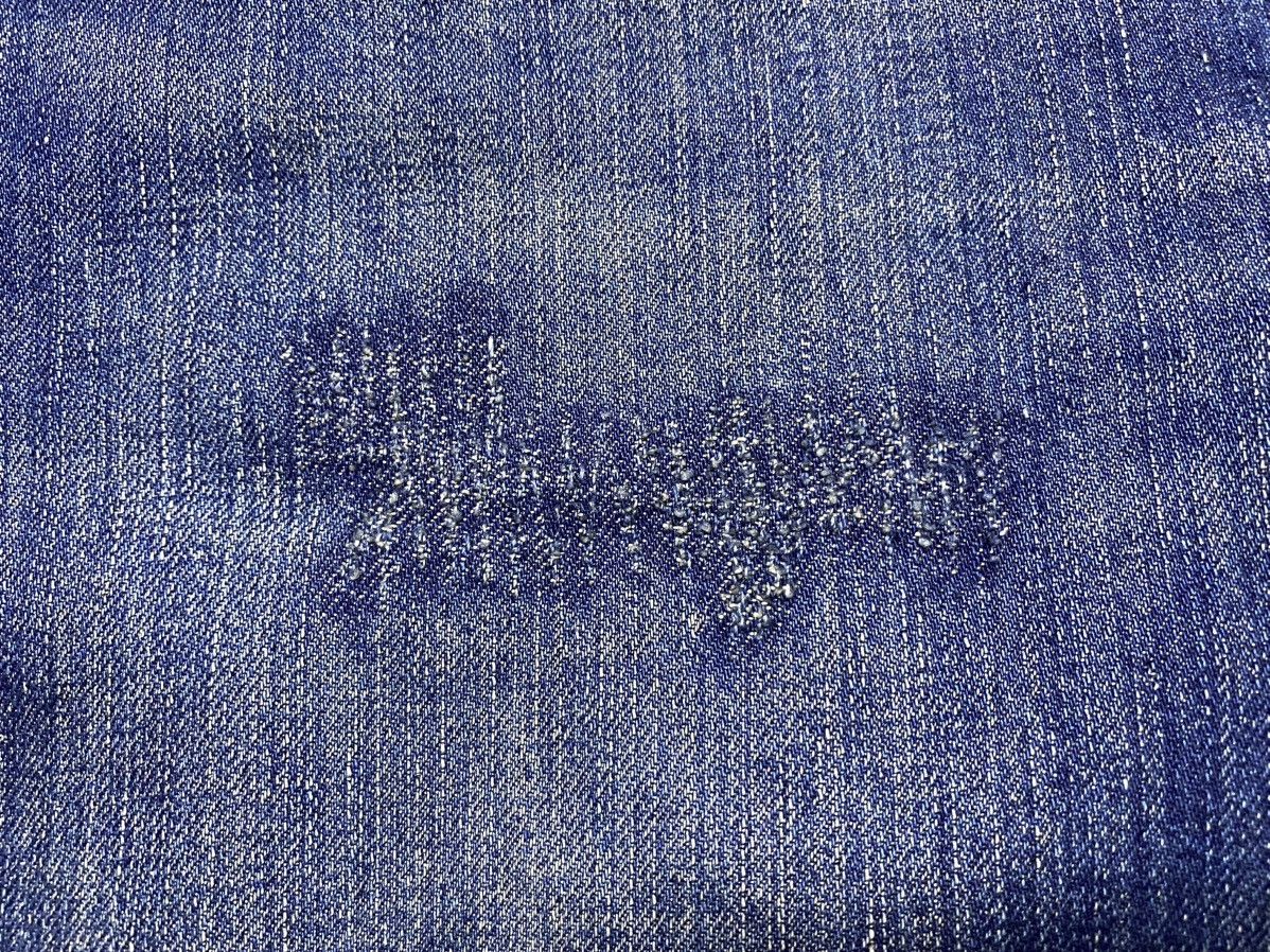 Acne Studios Acne Action Jeans Max Lost&Found Washed Stitched Dyed Jeans Size US 30 / EU 46 - 14 Thumbnail